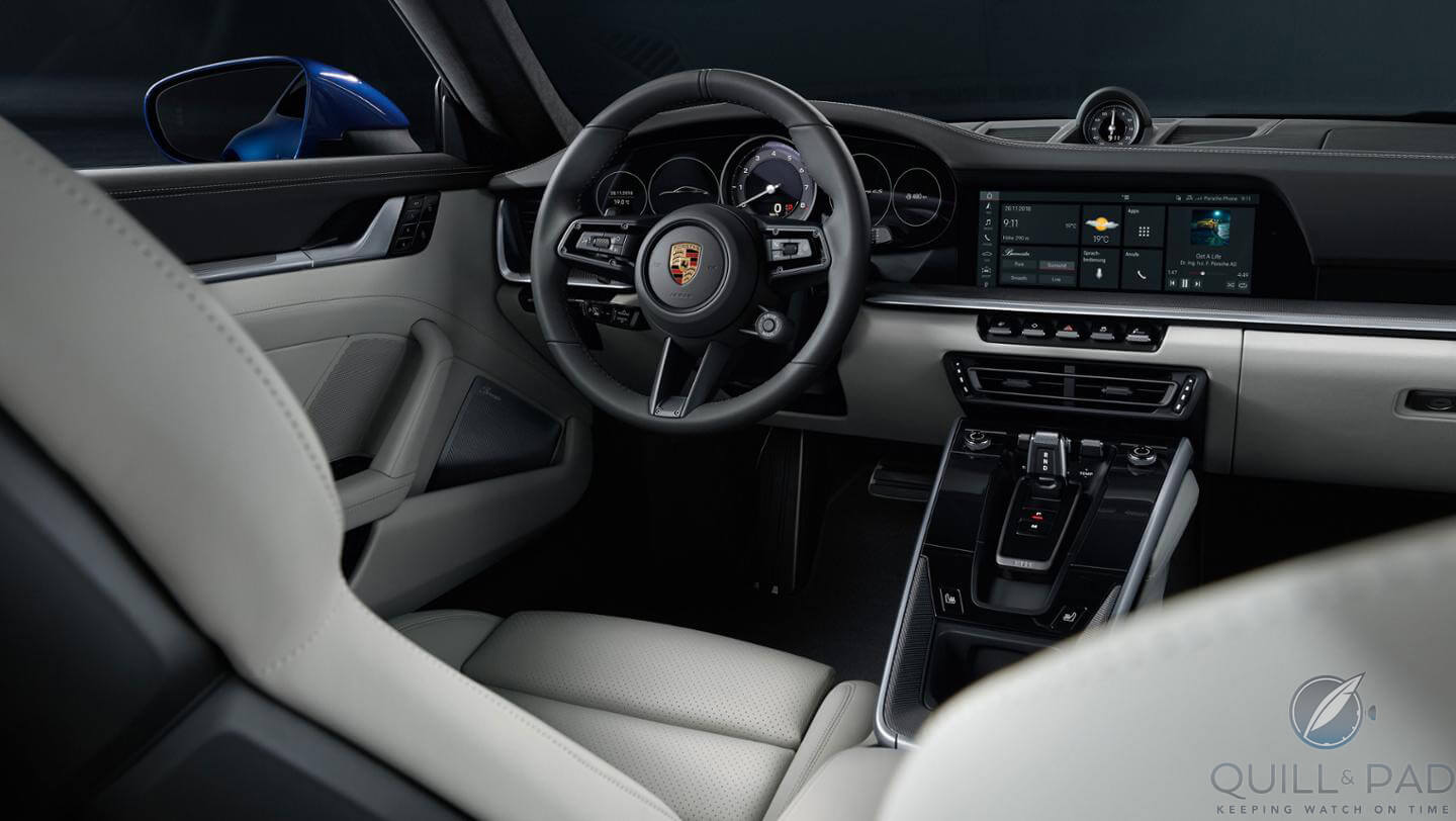 Porsche 911 992 interior