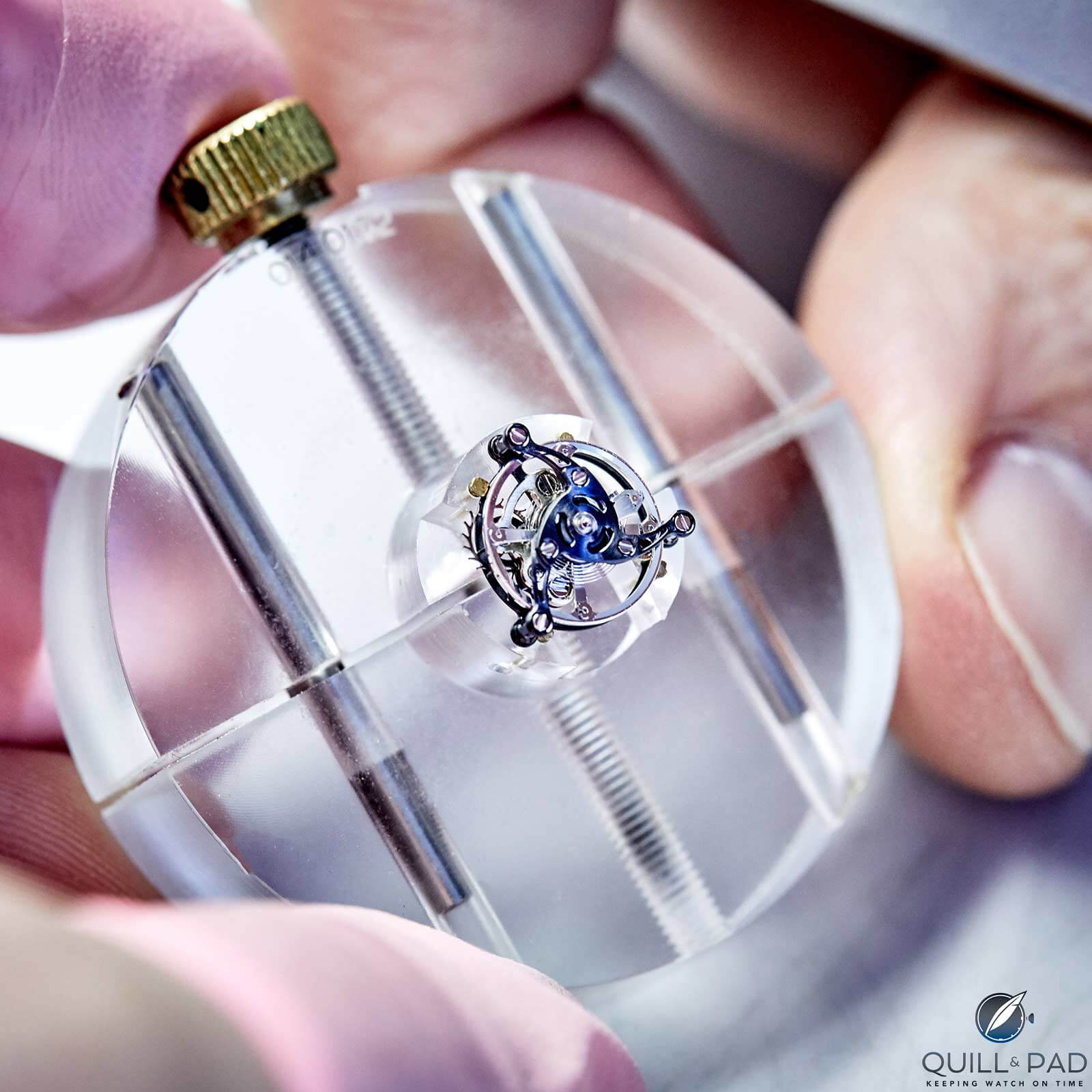 Tourbillon of the Richard Mille RM 71-01 Tourbillon Talisman (photo courtesy Richard Mille/Jerome Bryon)
