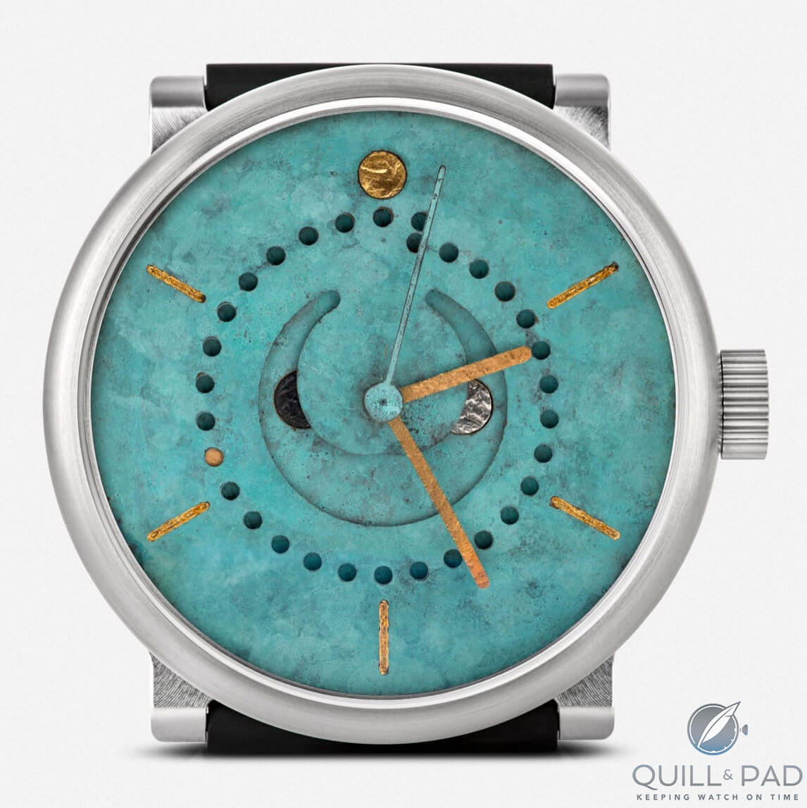 Ochs und Junior Moon Phase Watch Nebra Titanium proposal
