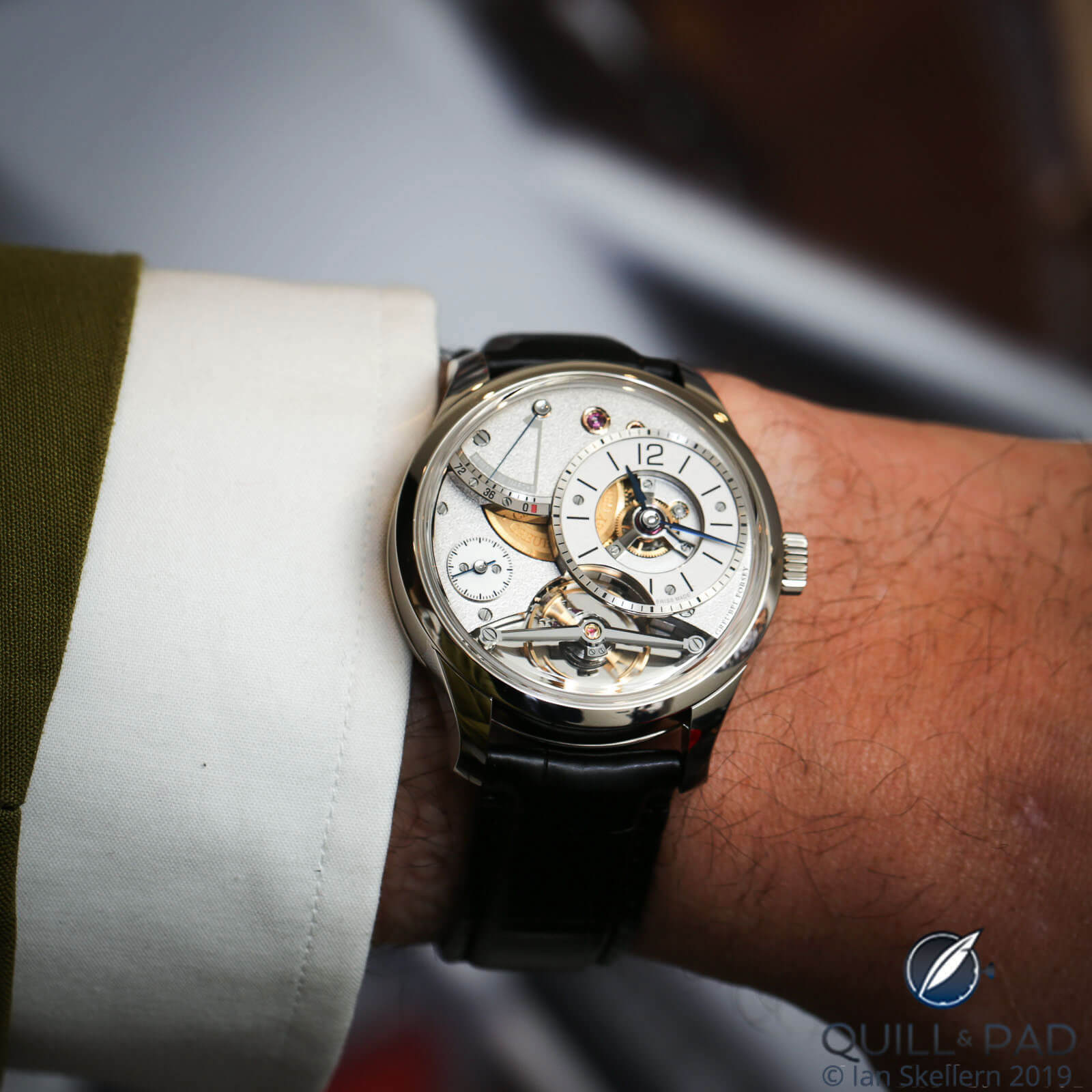 Greubel Forsey Balancier Contemporain wristshot