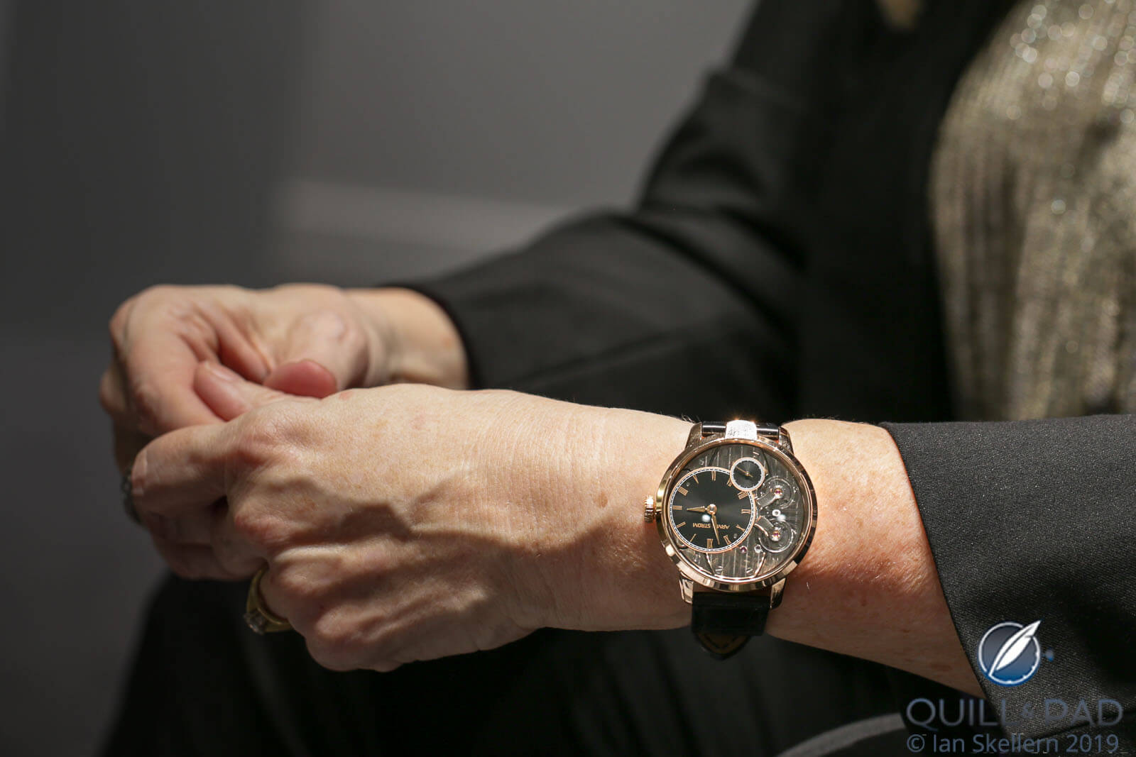 Armin Strom Pure Resonance Fire wristshot