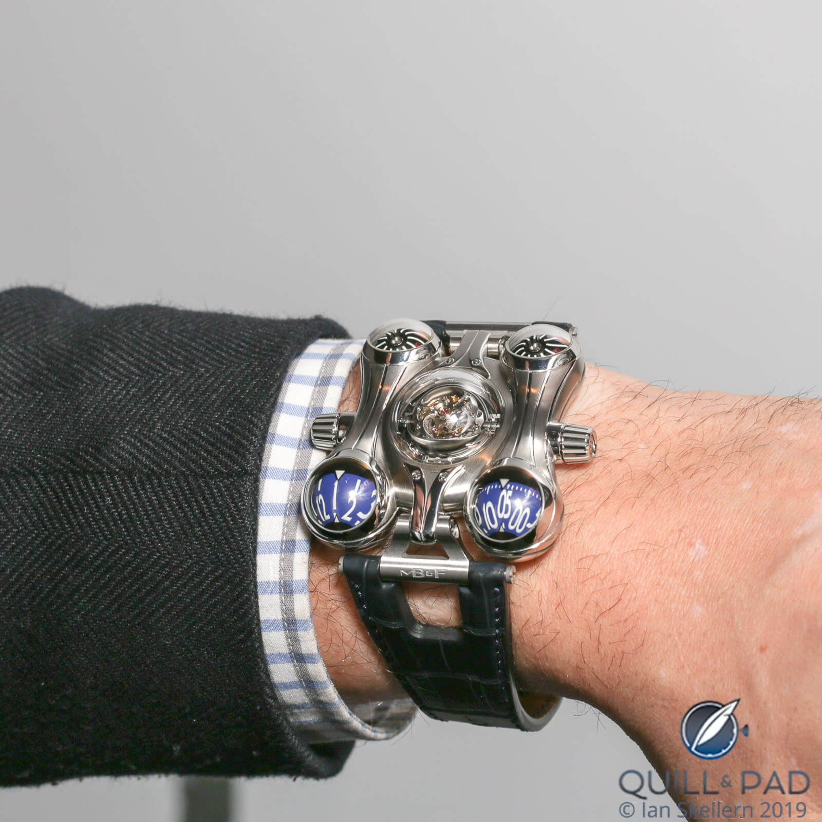 MB&F Horological Machine N°6 Final Edition wristshot