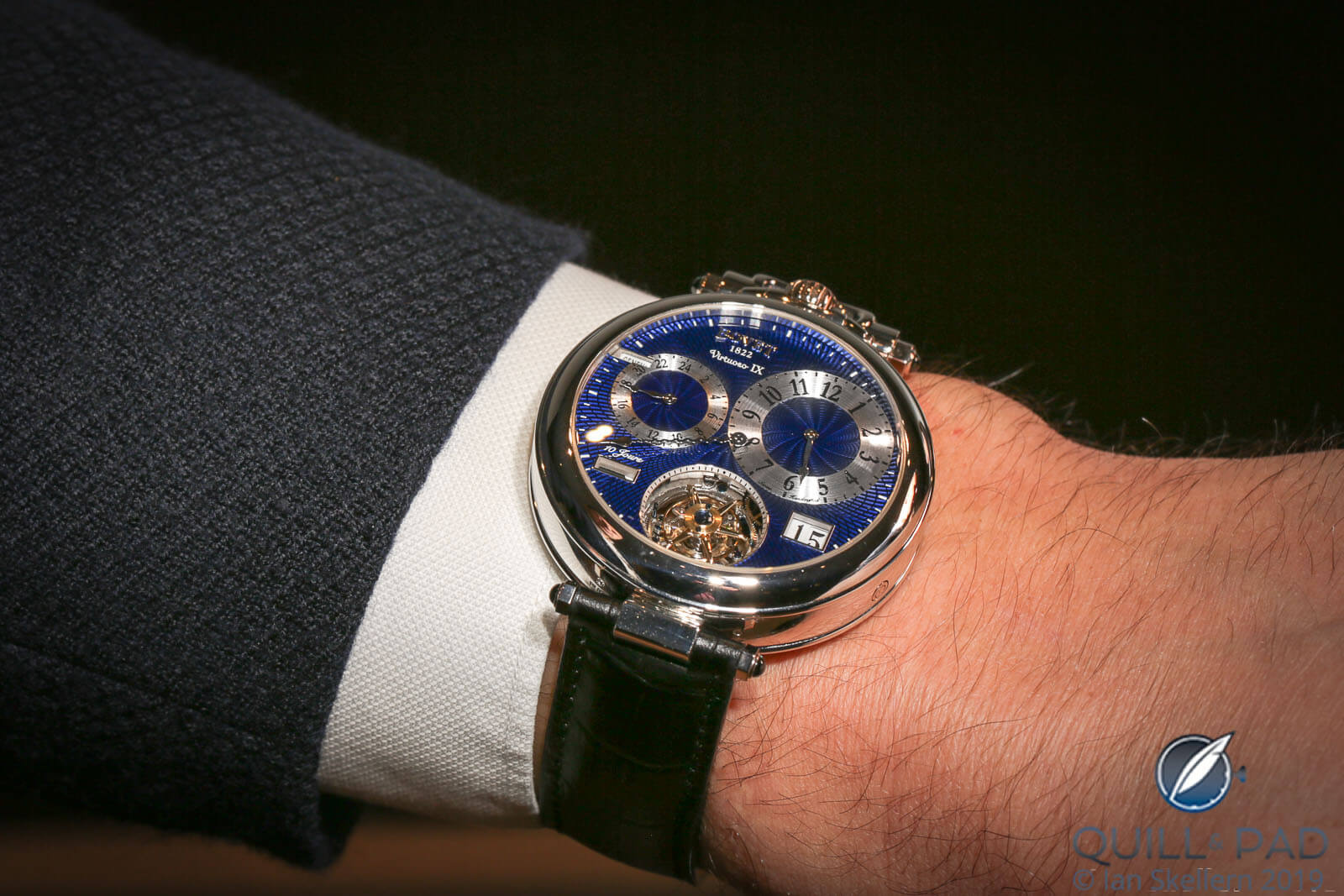 Bovet Virtuoso IX on the wrist