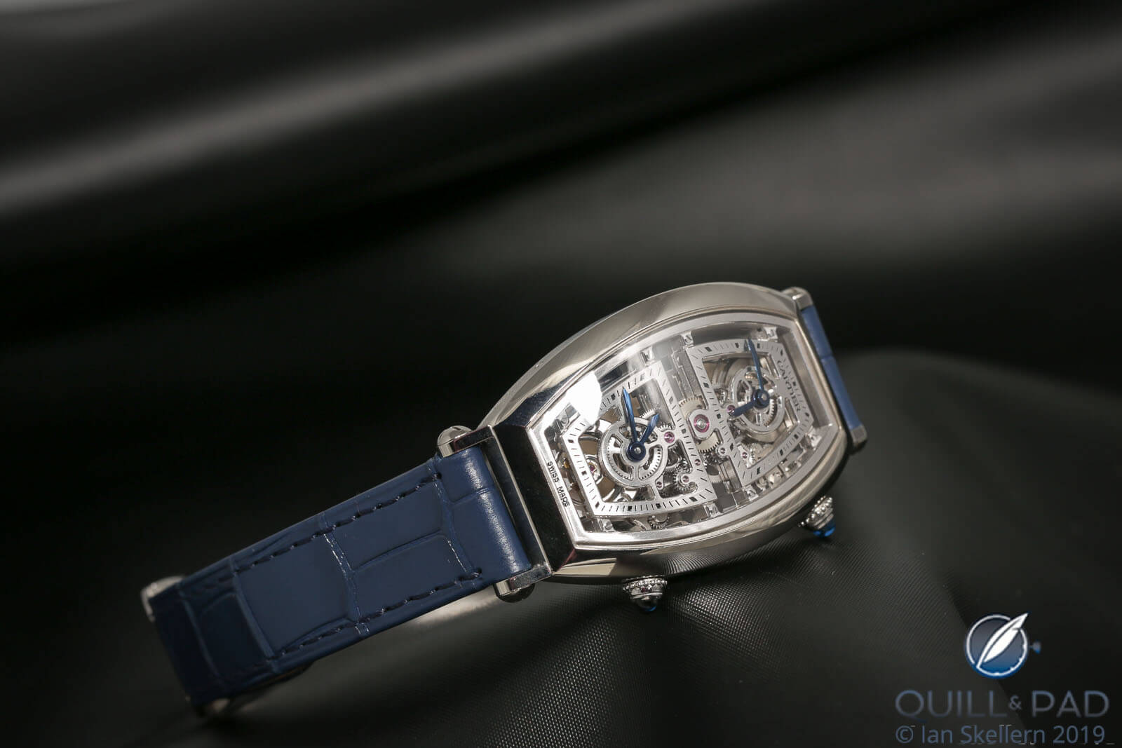 Cartier Privée Tonneau Skeleton Dual Time