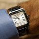 Cartier Santos-Dumont large wristshot