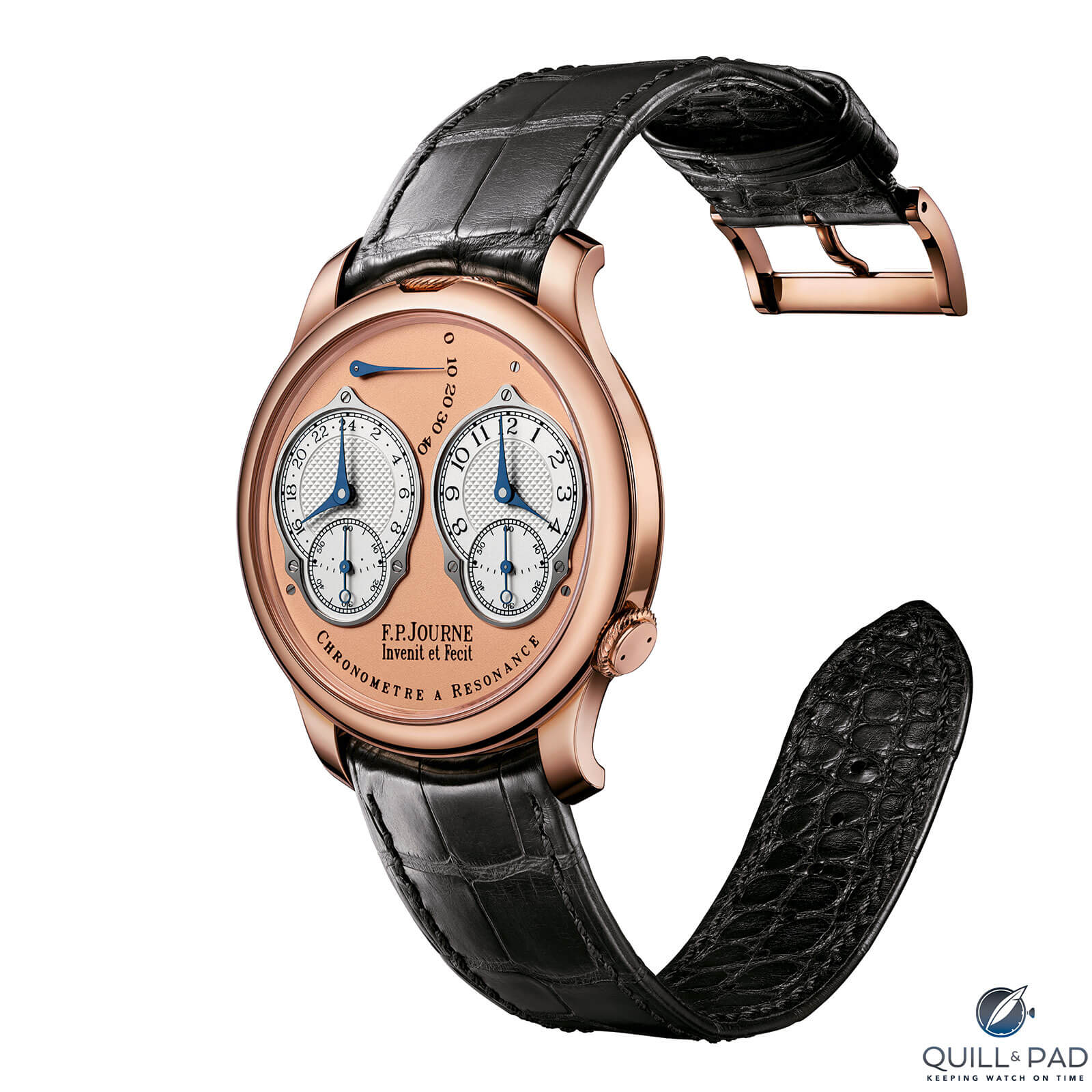 F.P. Journe Chronomètre à Resonance anniversary edition in 6N red gold