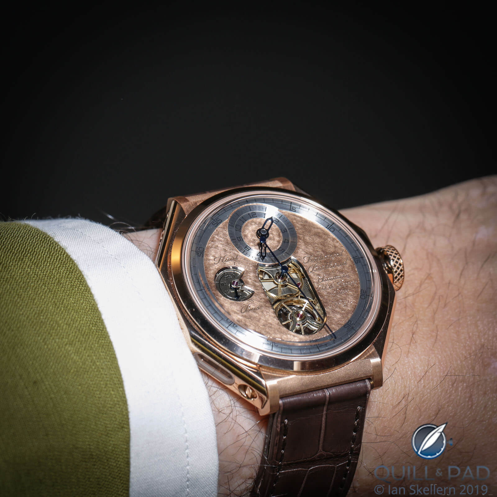 Ferdinand Berthoud FB1 on the wrist
