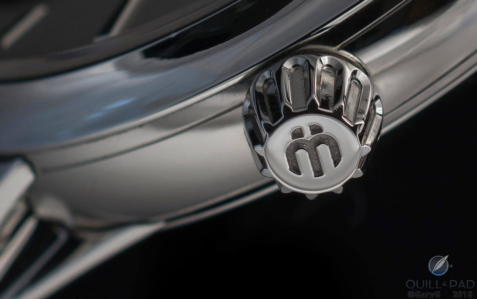Crown featuring the Horological Brothers’ logo