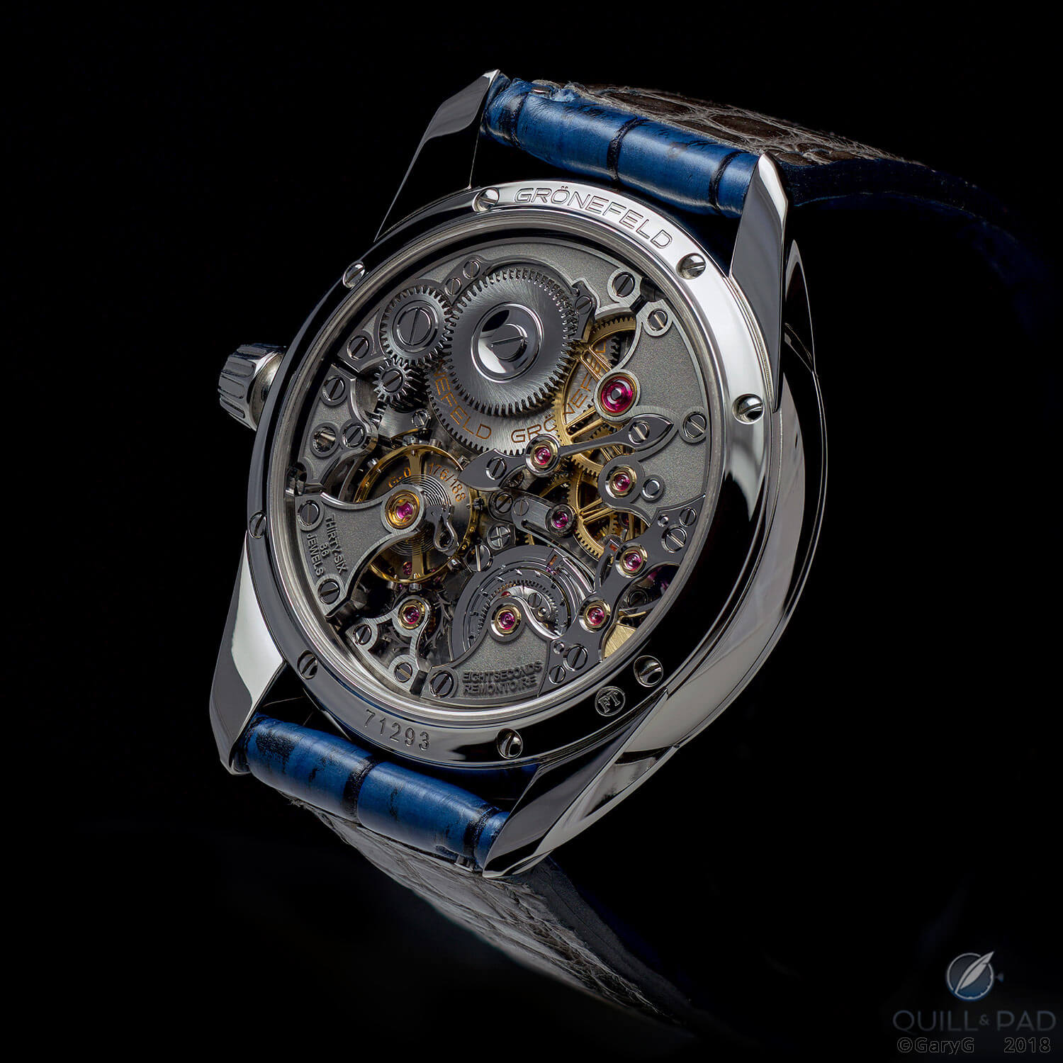 Parting shot: movement view, Grönefeld 1941 Remontoire