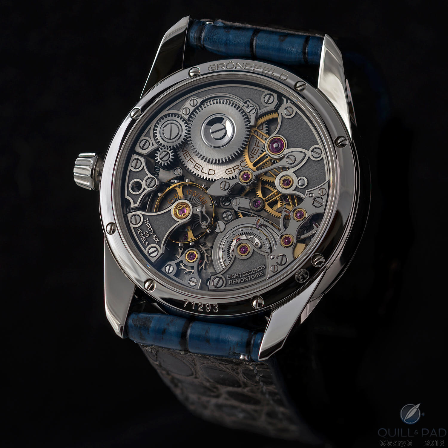 Movement side, Grönefeld 1941 Remontoire