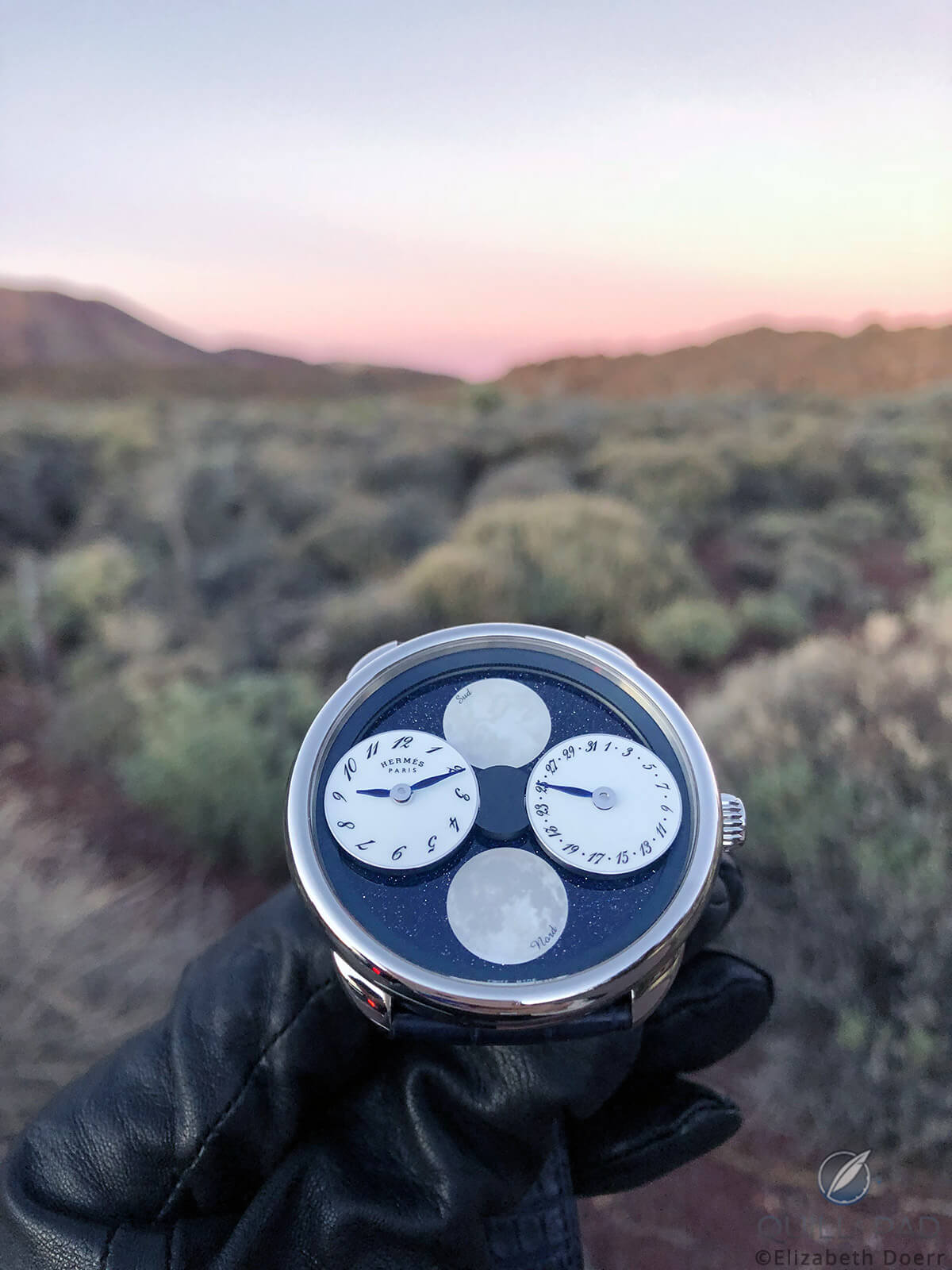 Hermès Arceau L’Heure De La Lune aventurin