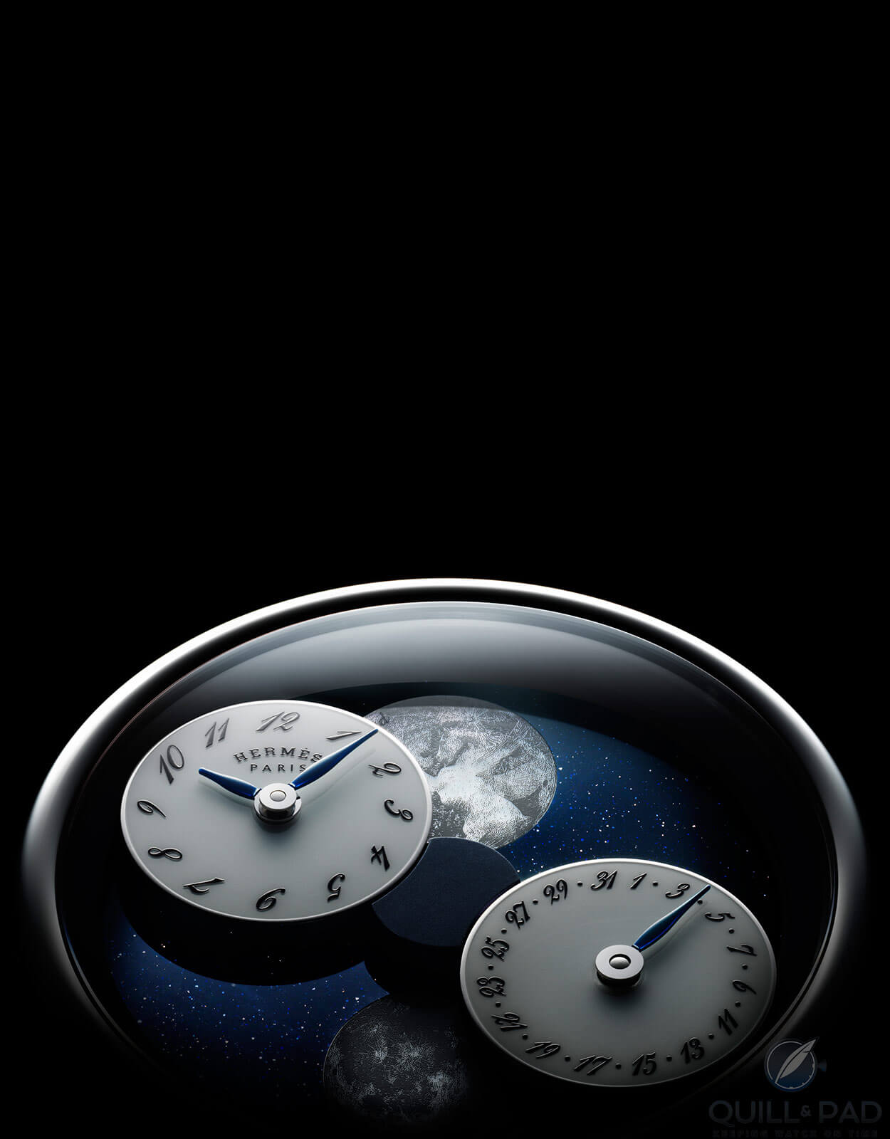 Hermès Arceau L’Heure De La Lune (photo courtesy Hermés/Kenji Aoki)