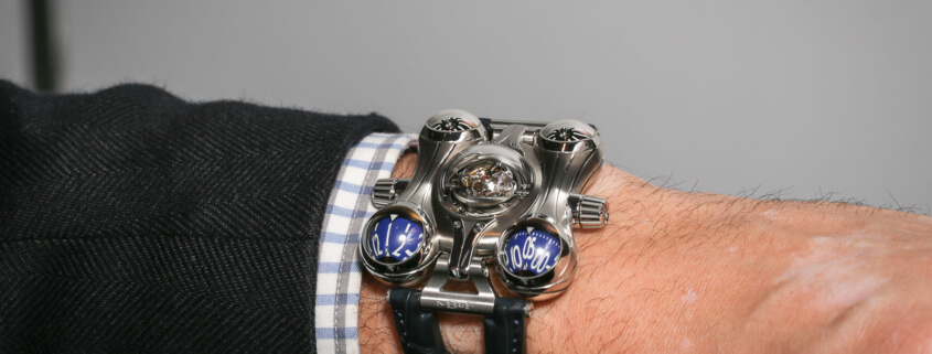 MB&F HM6 Final Edition wristshot
