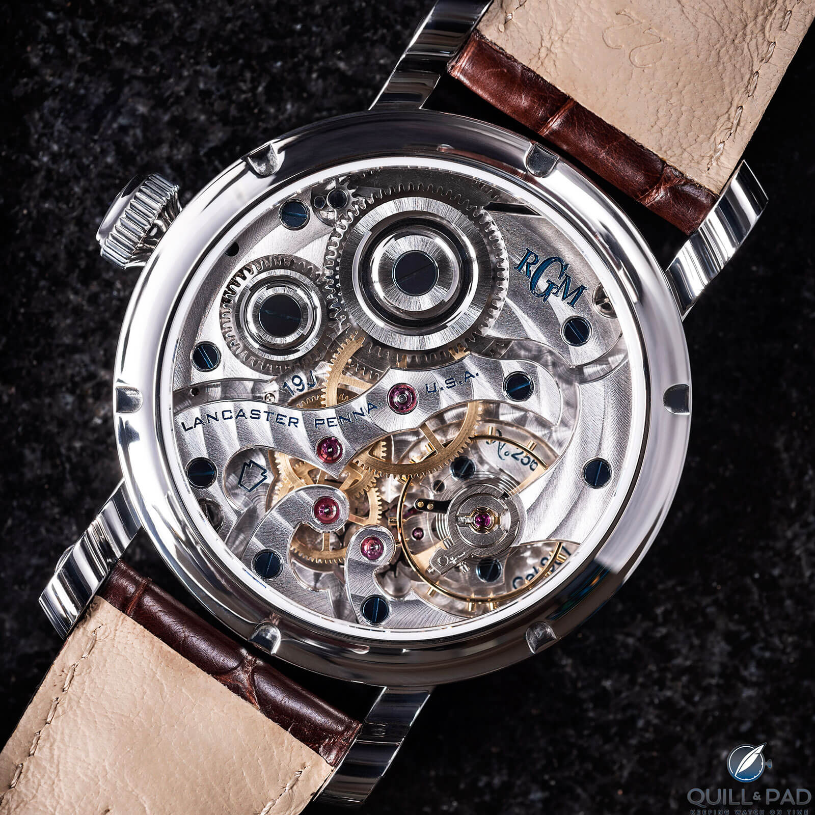 RGM Caliber 801 movement powers the Classic Enamel