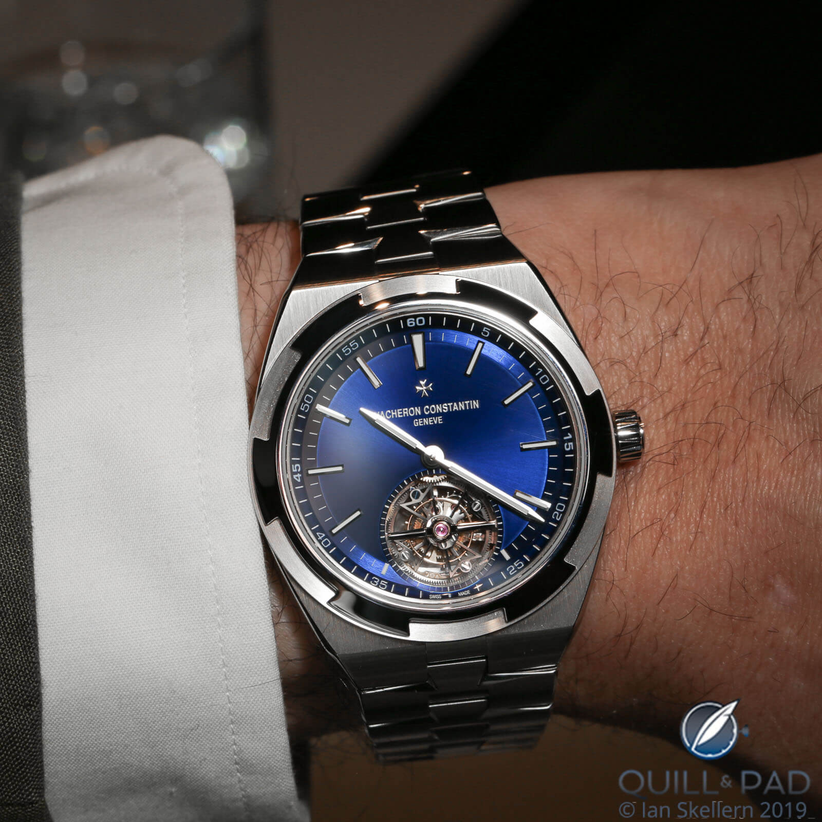 Vacheron Constantin Tourbillon with blue dial