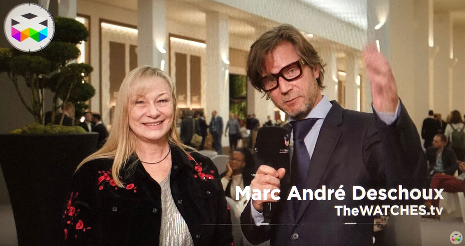 Elizabeth Doerr interviewed by Marc André Deschoux at SIHH 2019 for The Watches TV