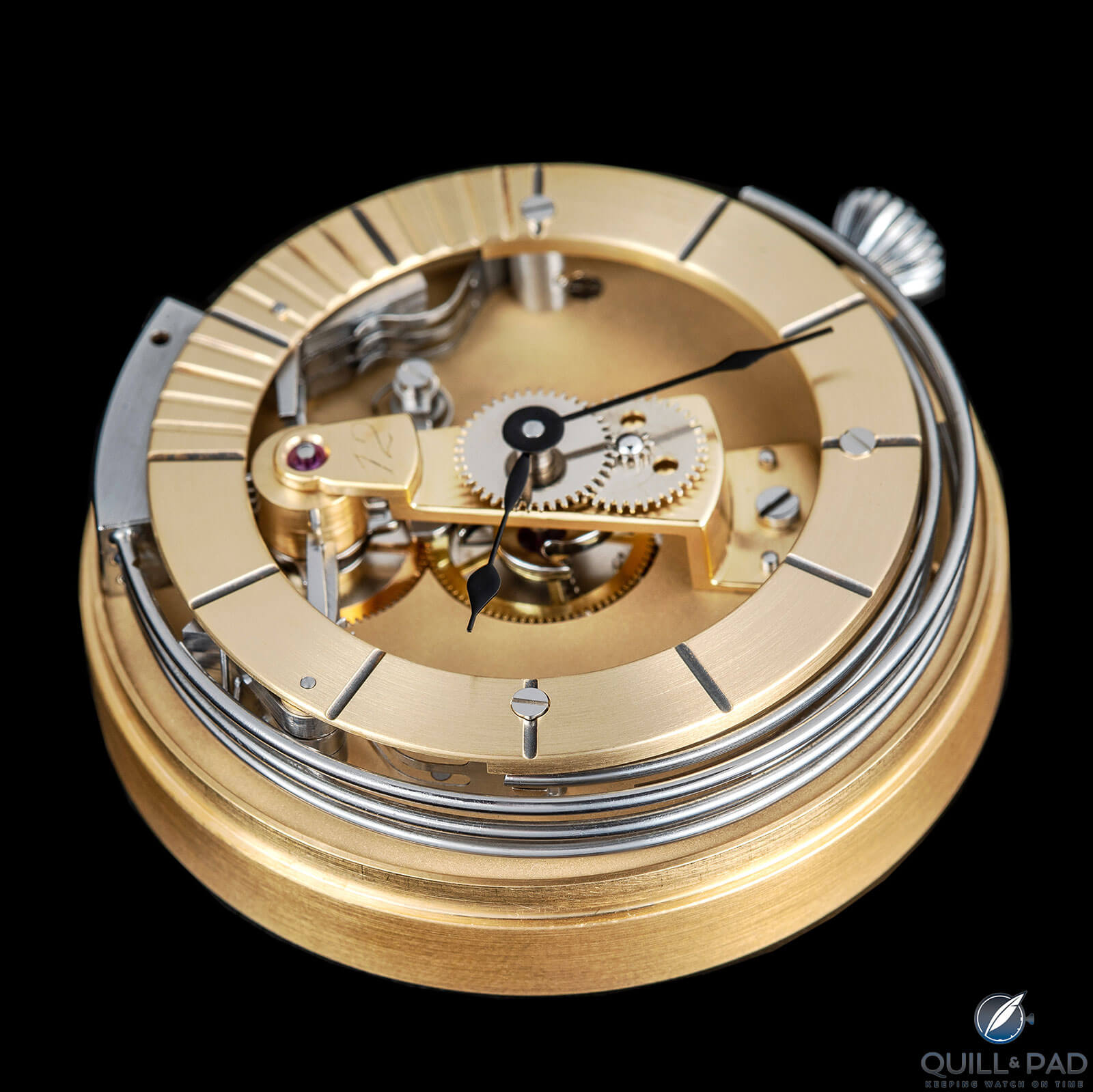 Otto Peltola's Ostinato too first prize in the 2018 Walter Lange Watchmaking Excellence Award