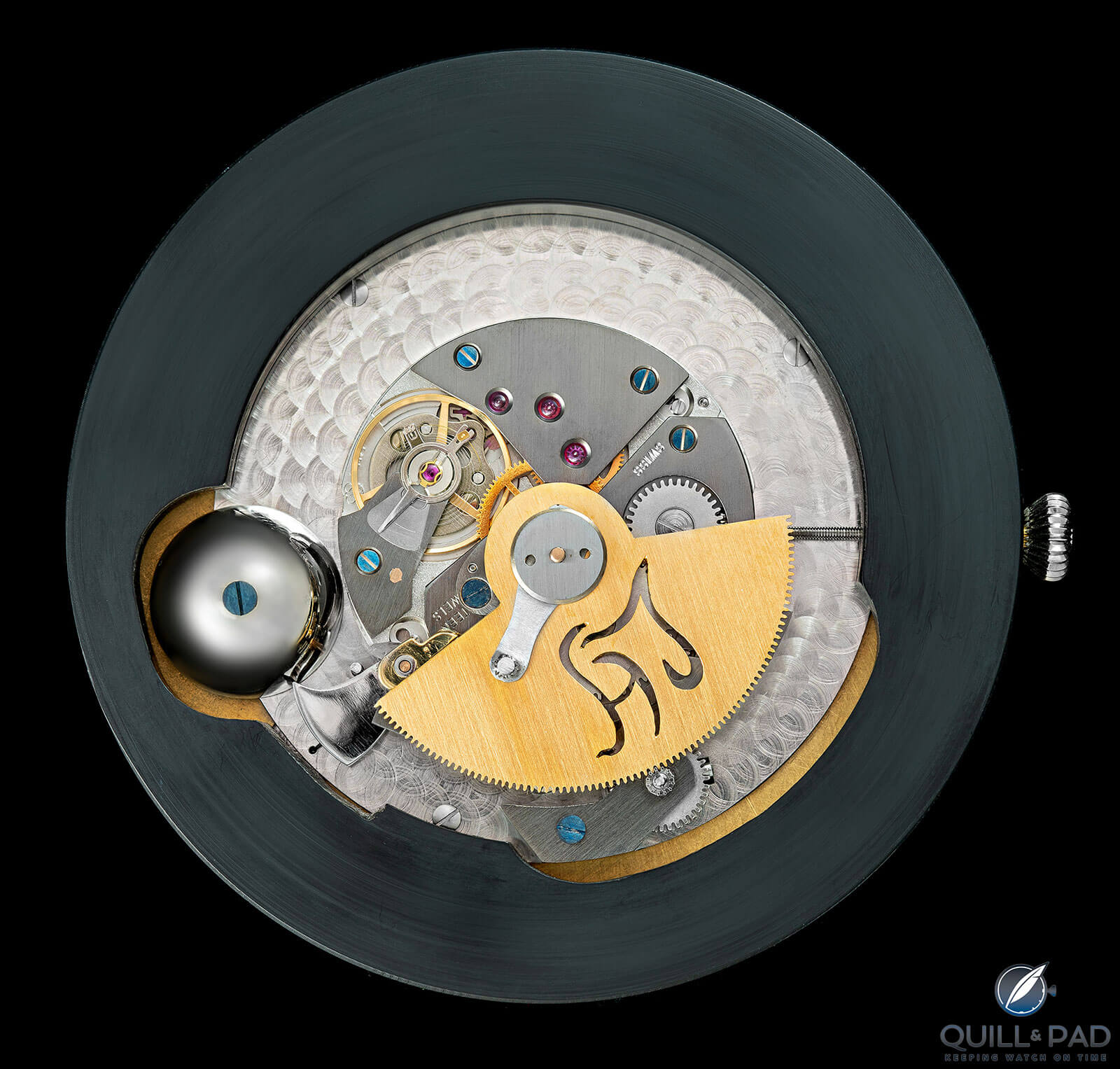 Linda Holzwarth from Pforzheim received a commendation for her proejct in the 2018 Walter Lange Watchmaking Excellence Awards