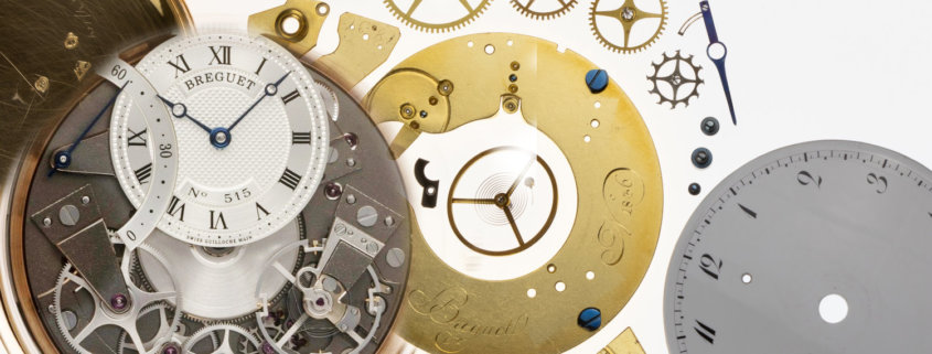 Breguet Tradition Automatique Seconde Rétrograde 7097 and Deconstructed Abraham-Louis Breguet Souscription Pocket Watch
