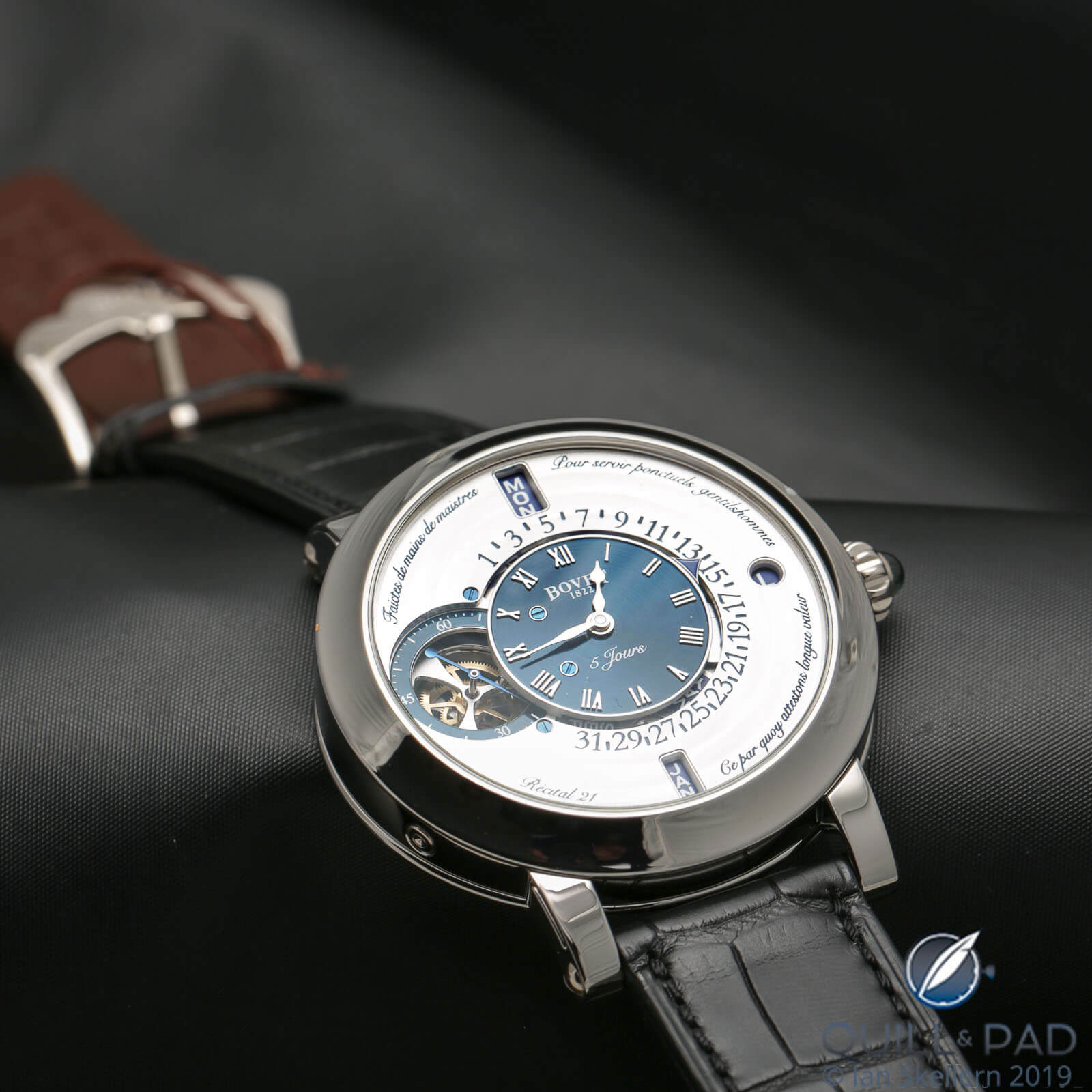 Bovet Récital 21 in titanium