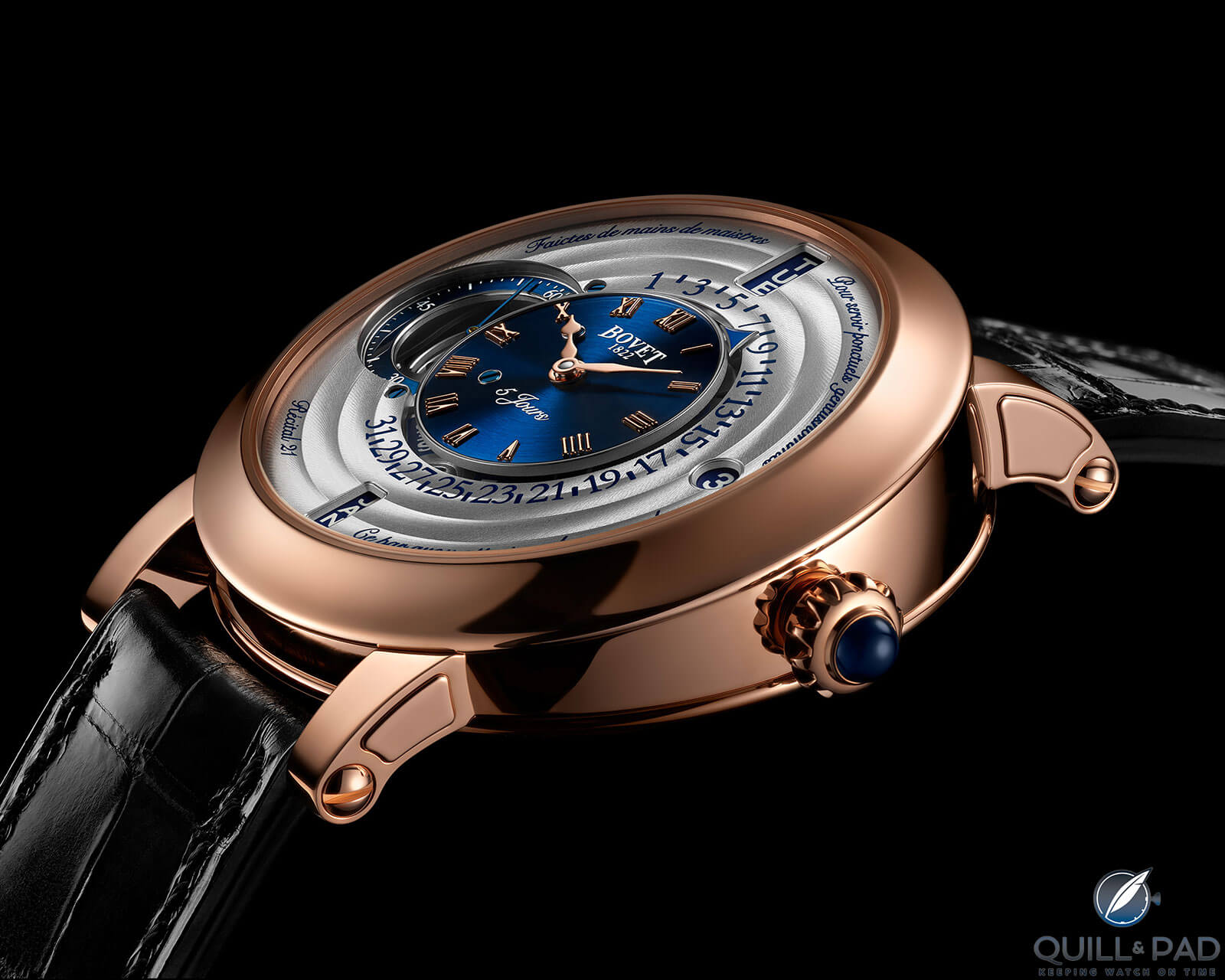 Bovet Récital 21 in red gold