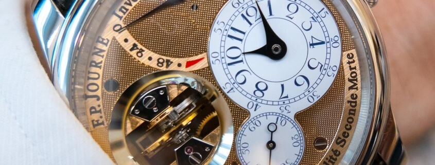 F.P. Journe Tourbillon Souverain Vertical wristshot