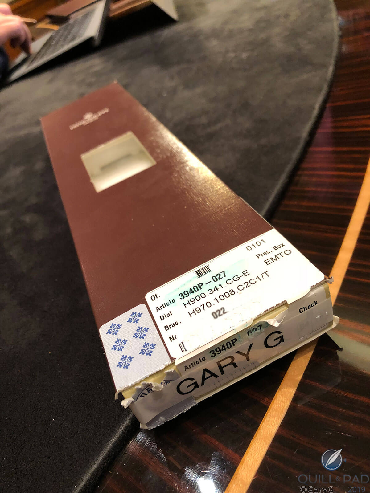 The name’s G, GaryG . . .