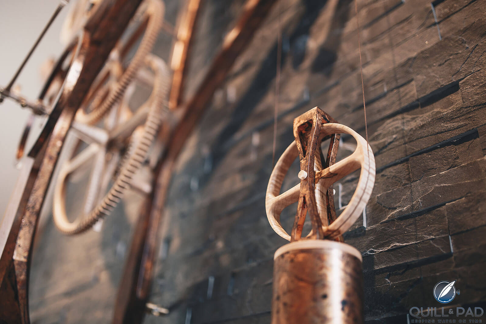Rick Hale wooden pulley