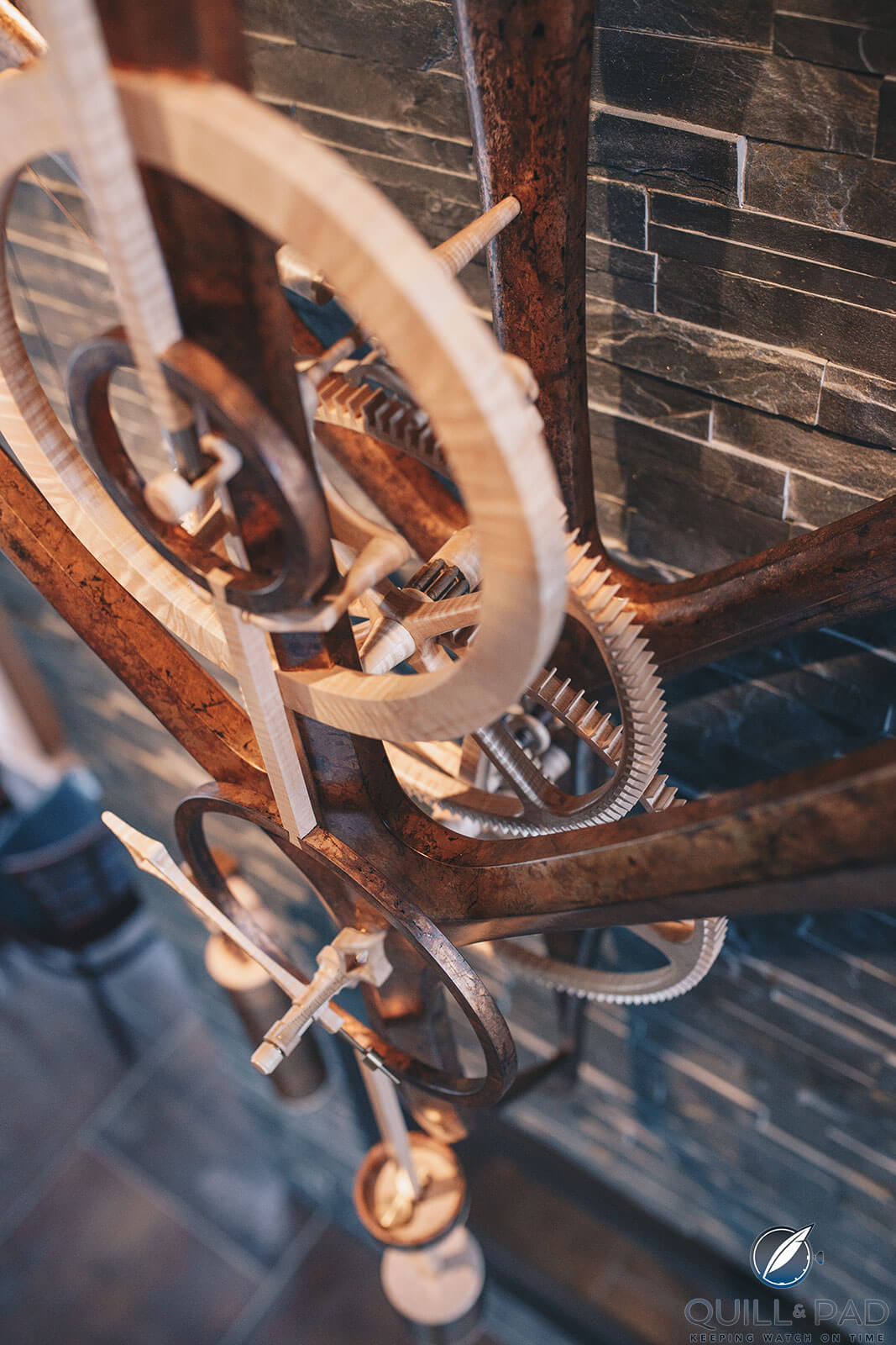 Rick Hale wood gear train