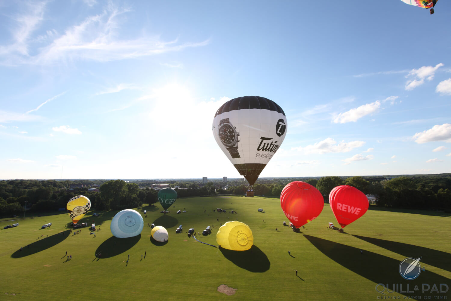 Tutima hot air balloon