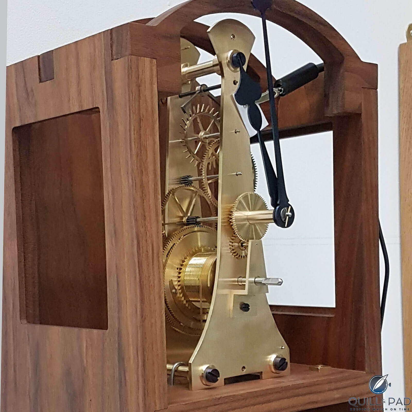 Back of the Equilibrium clock by Tyler John Davies