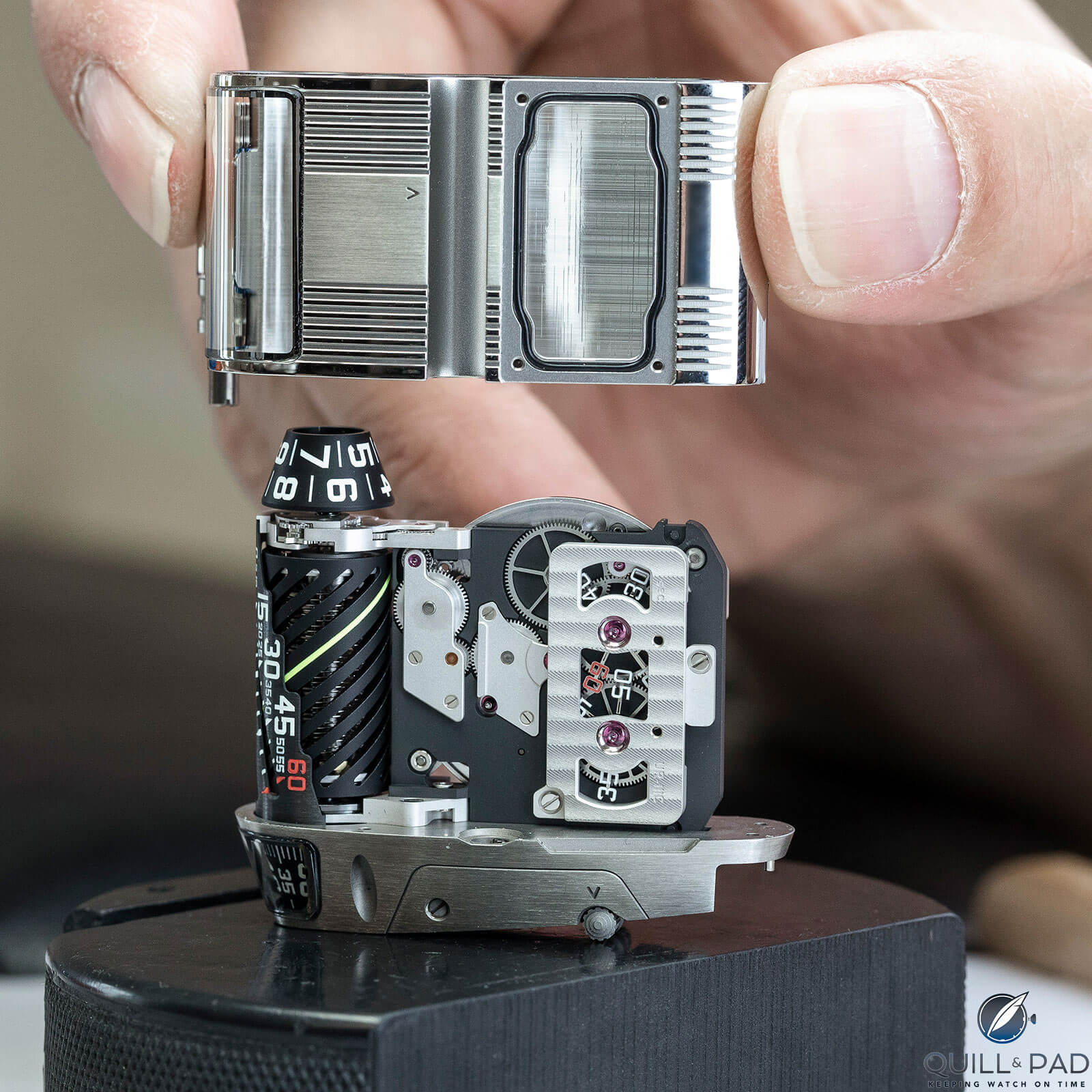 Urwerk UR-111C movement and case
