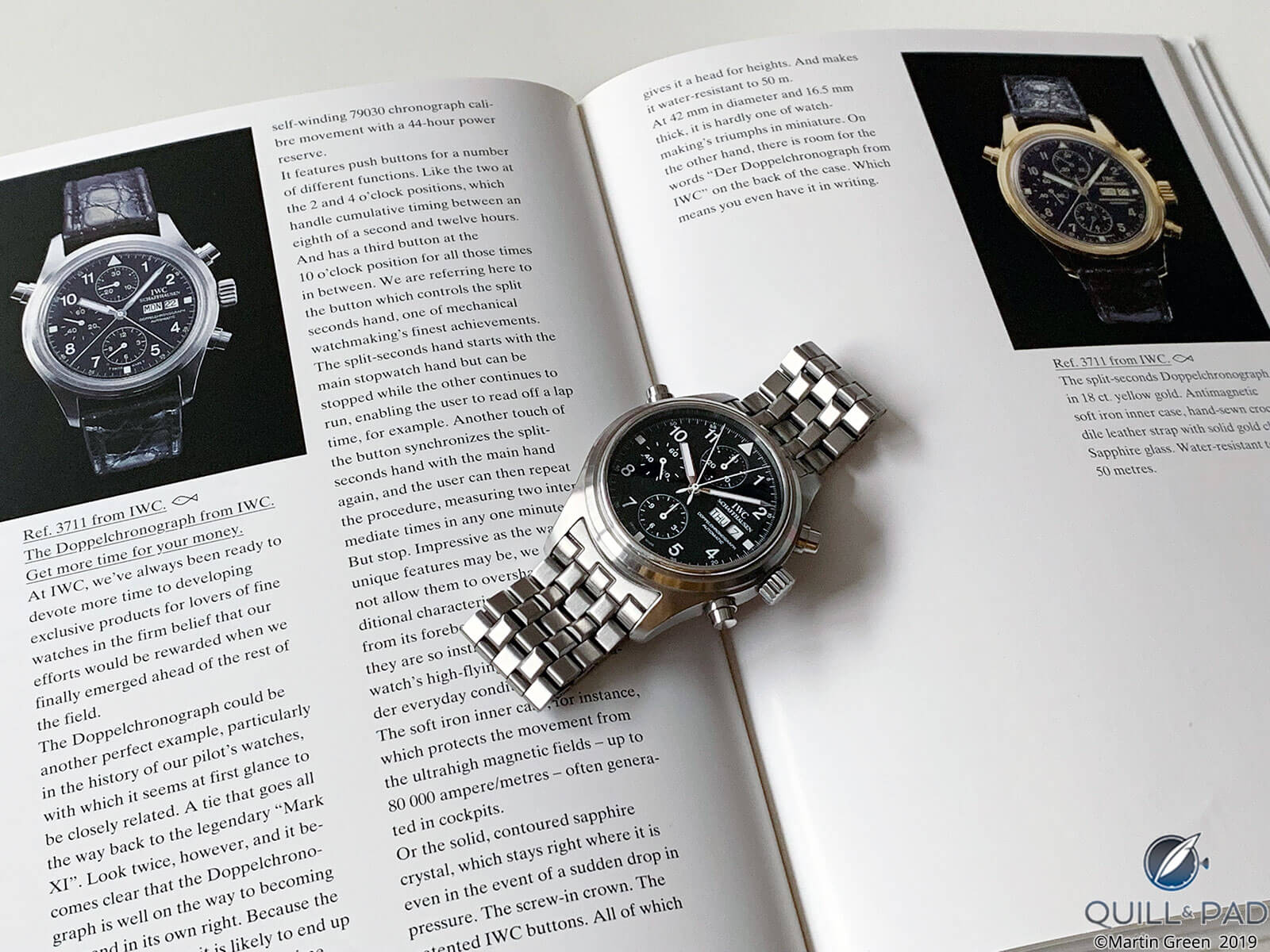 Der Doppelchronograph from the 1993 IWC calalog
