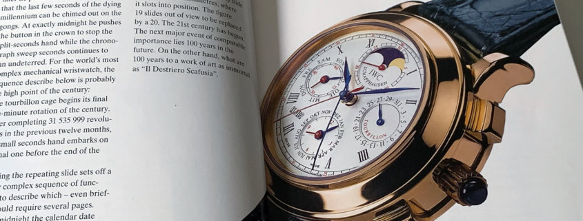IWC Il Destriero Scafusia from the 1993 calalog