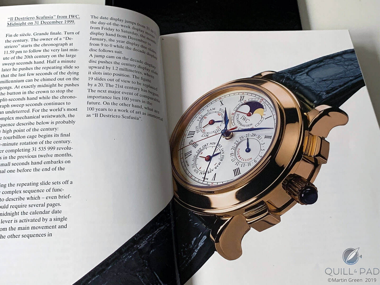 IWC Il Destriero Scafusia from the 1993 calalog