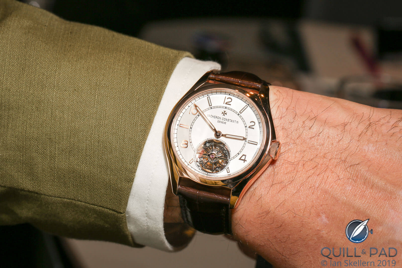 Vacheron Constantin FiftySix Tourbillon wristshot