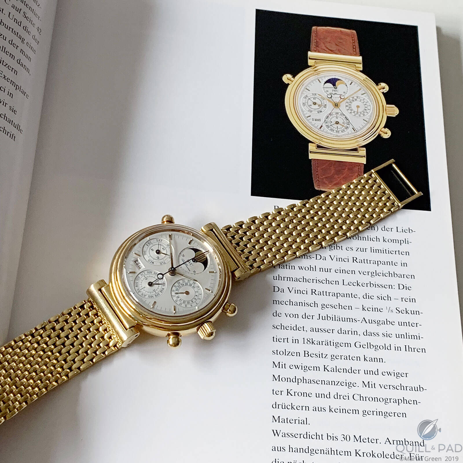 IWC Da Vinci Rattrapante 