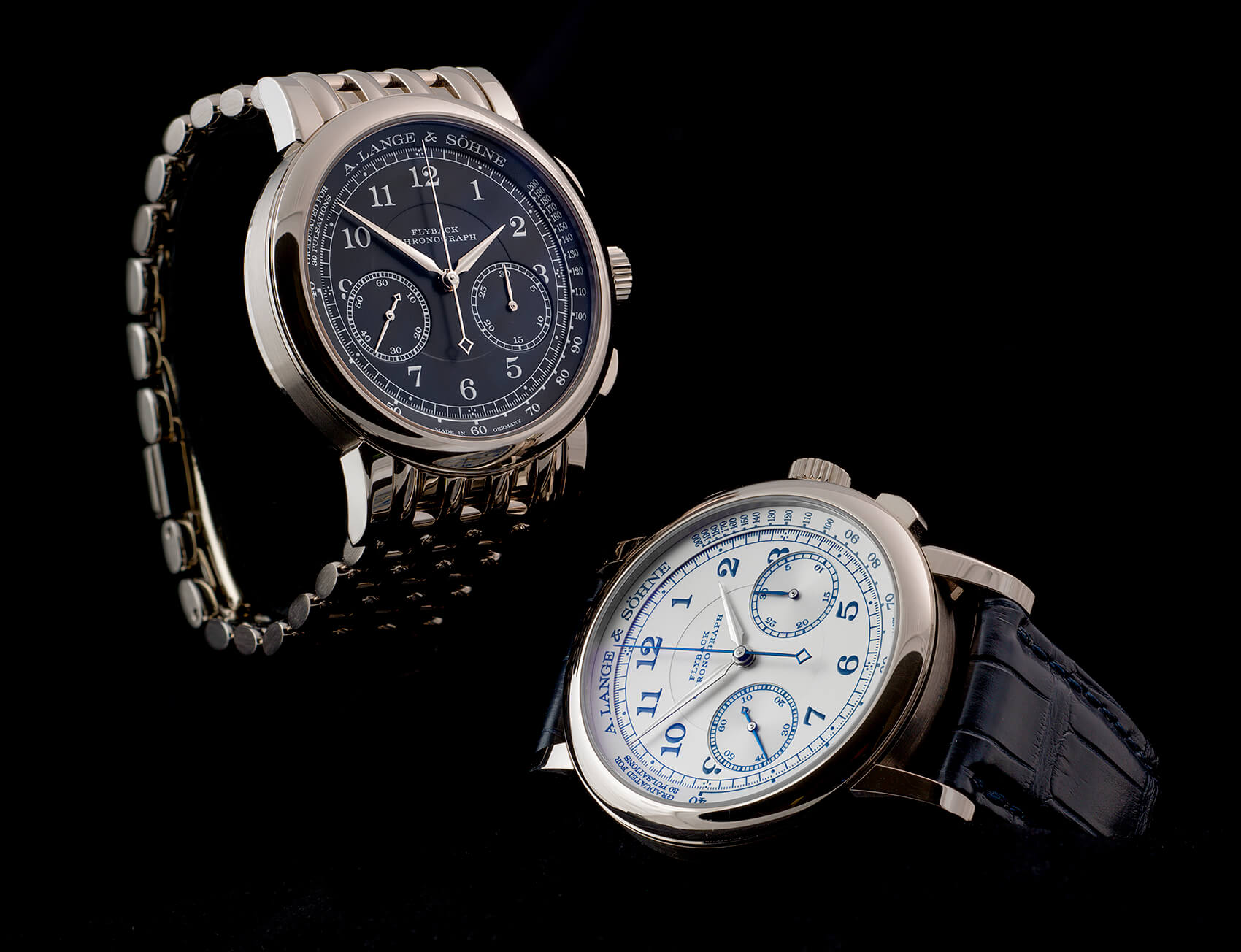 Parting shot: A. Lange & Söhne 1815 Chronographs in white gold