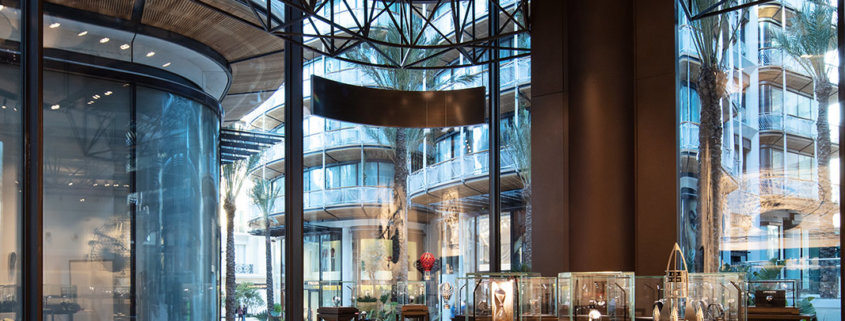 Inside the Art in Time watch boutique in Monaco