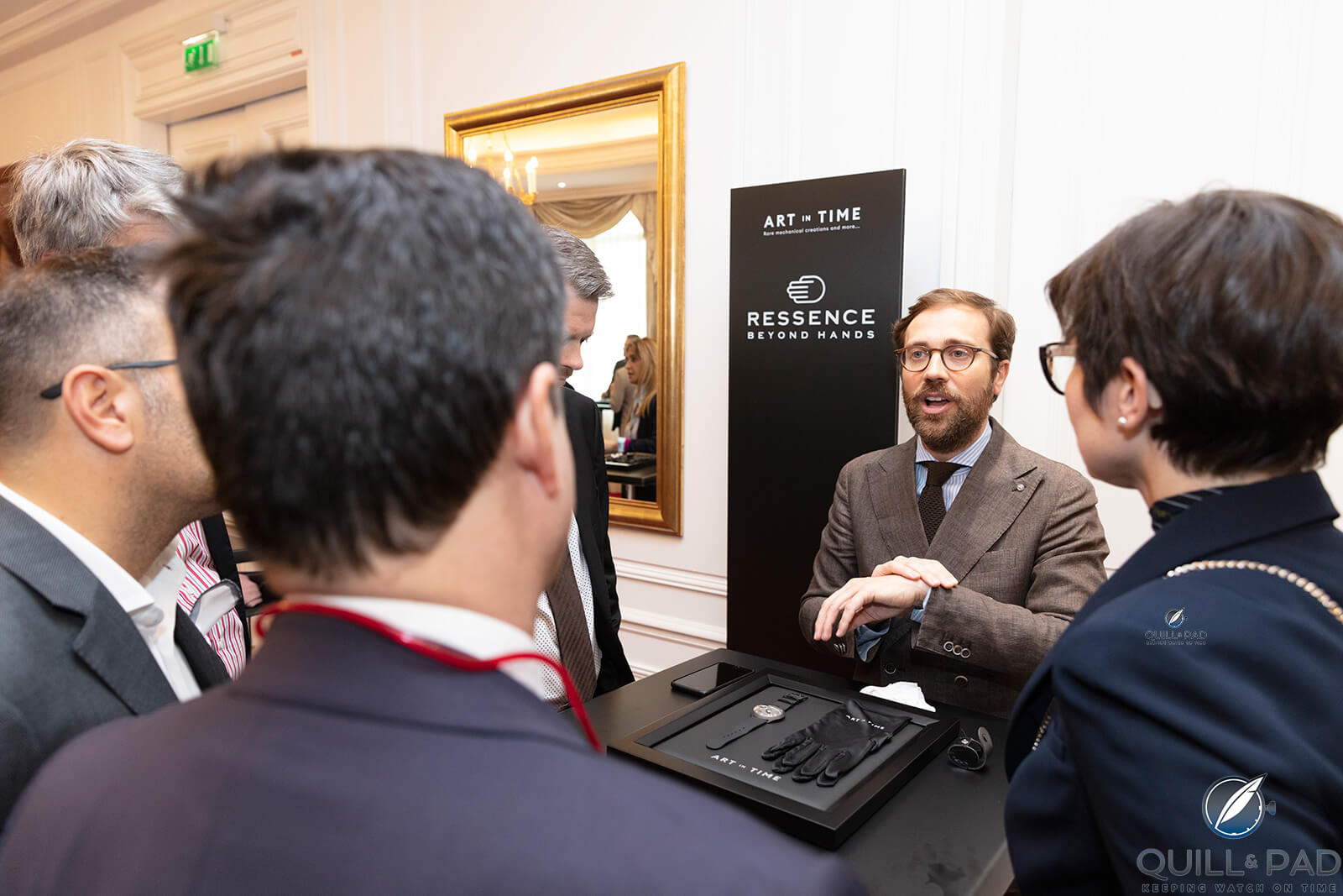 Ressence at the Art in Time watch boutique in Monaco
