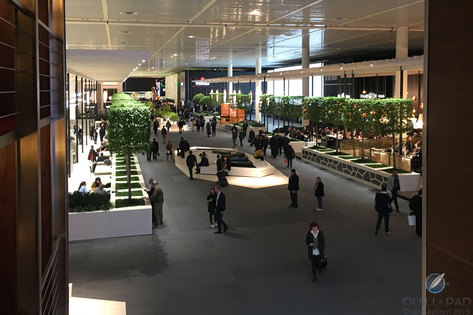 Baselworld 2019 Hall 1 on Monday afternoon