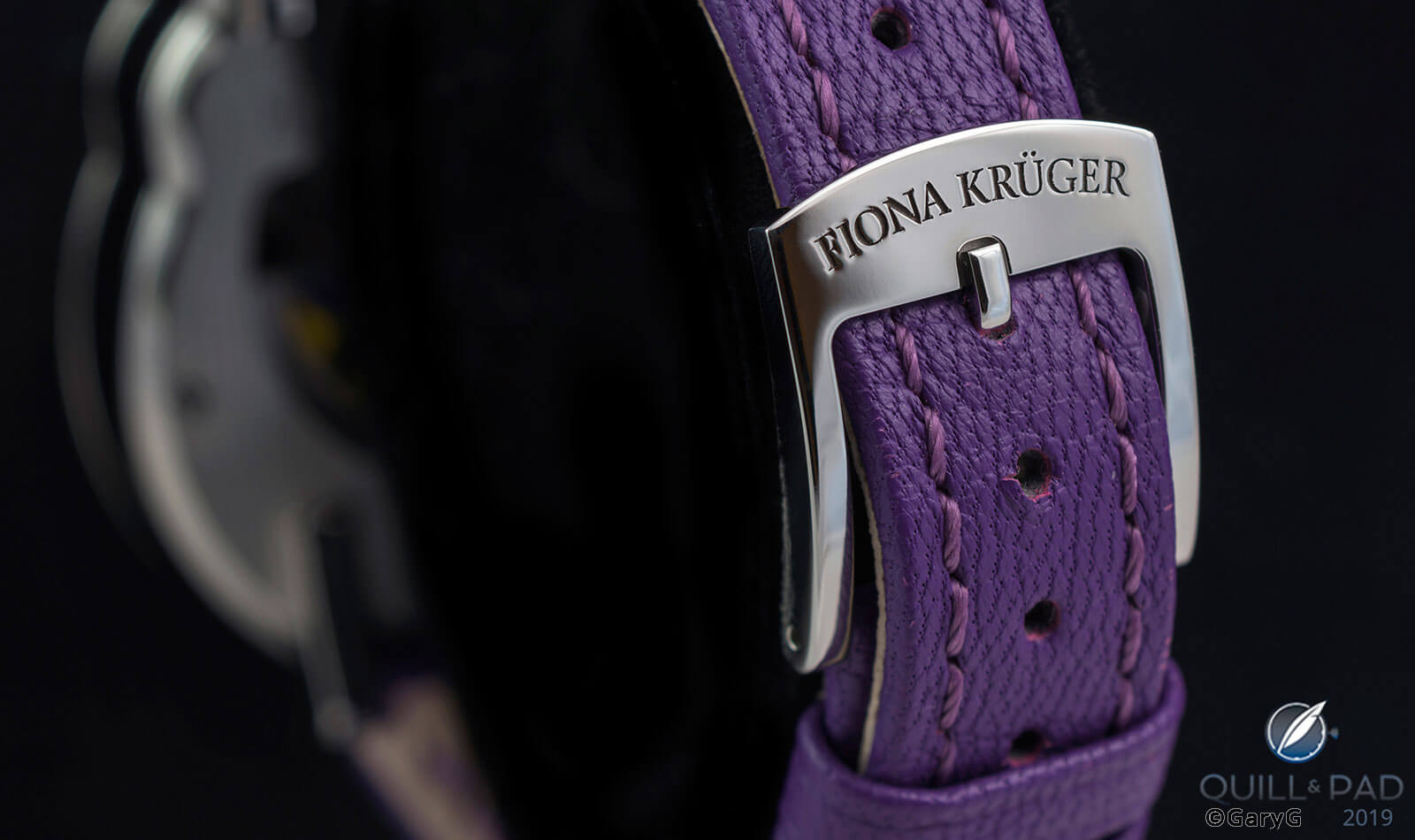 Strap and tang buckle, Fiona Krüger Petit Skull (Celebration) Eternity