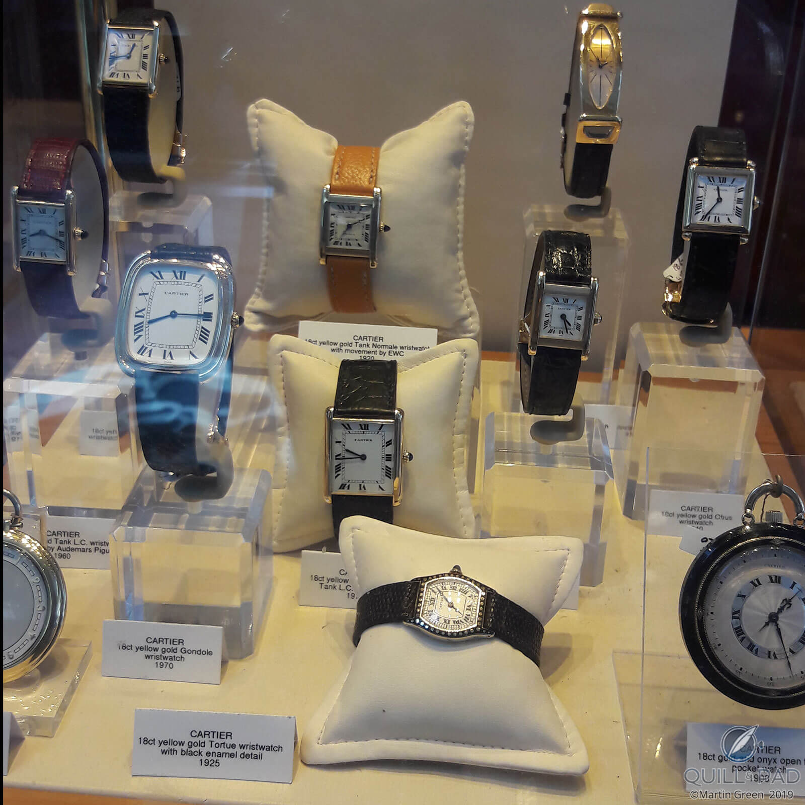 Window display at Hatton Garden, London