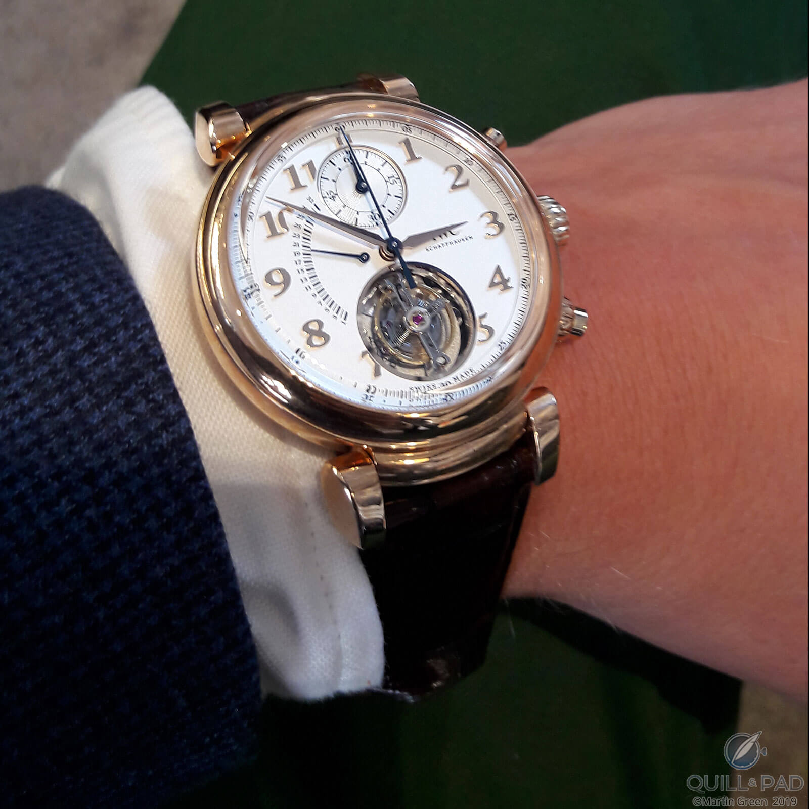 IWC Da Vinci Tourbillon Retrograde Chronograph