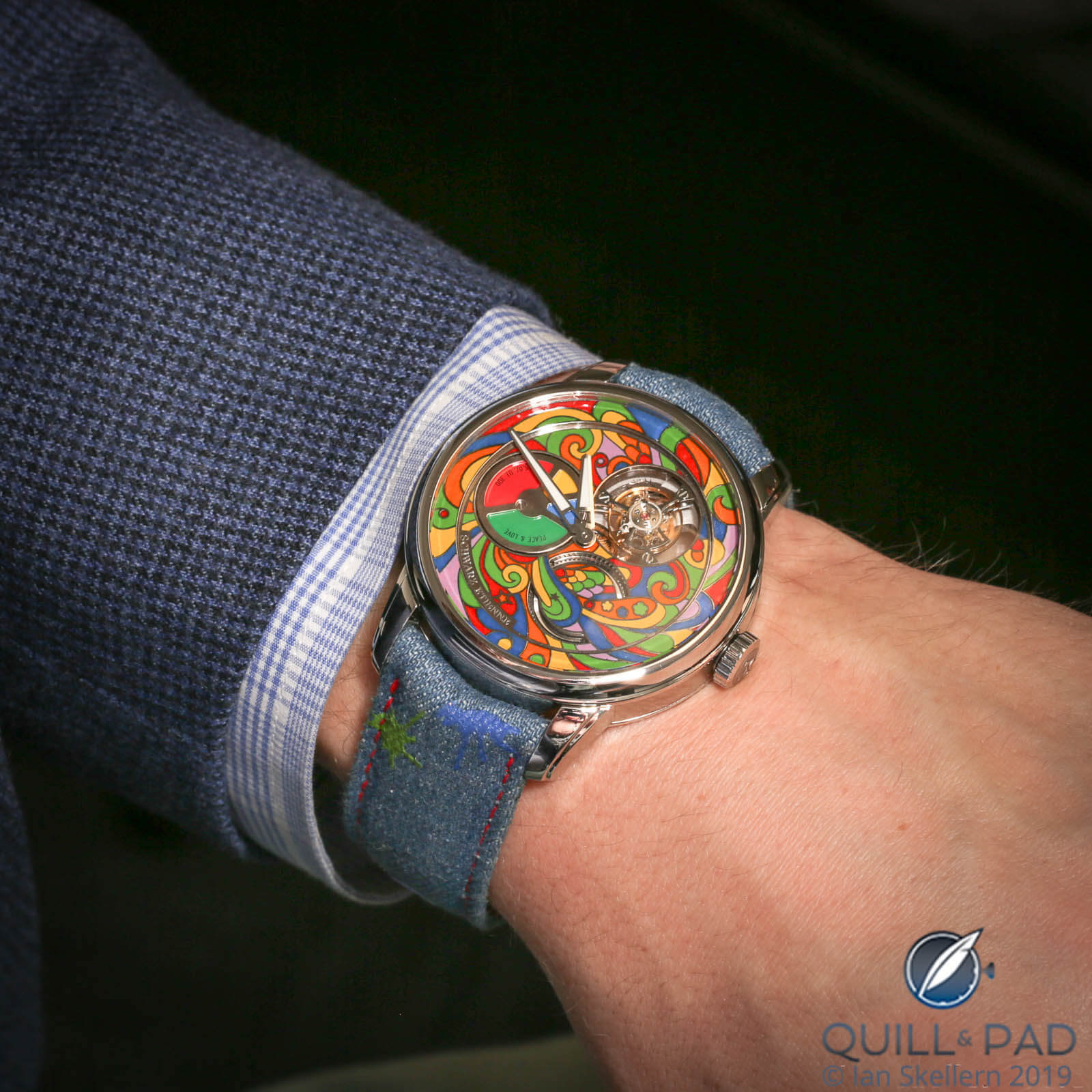 Schwarz Etienne Ode to the Seventies wristshot