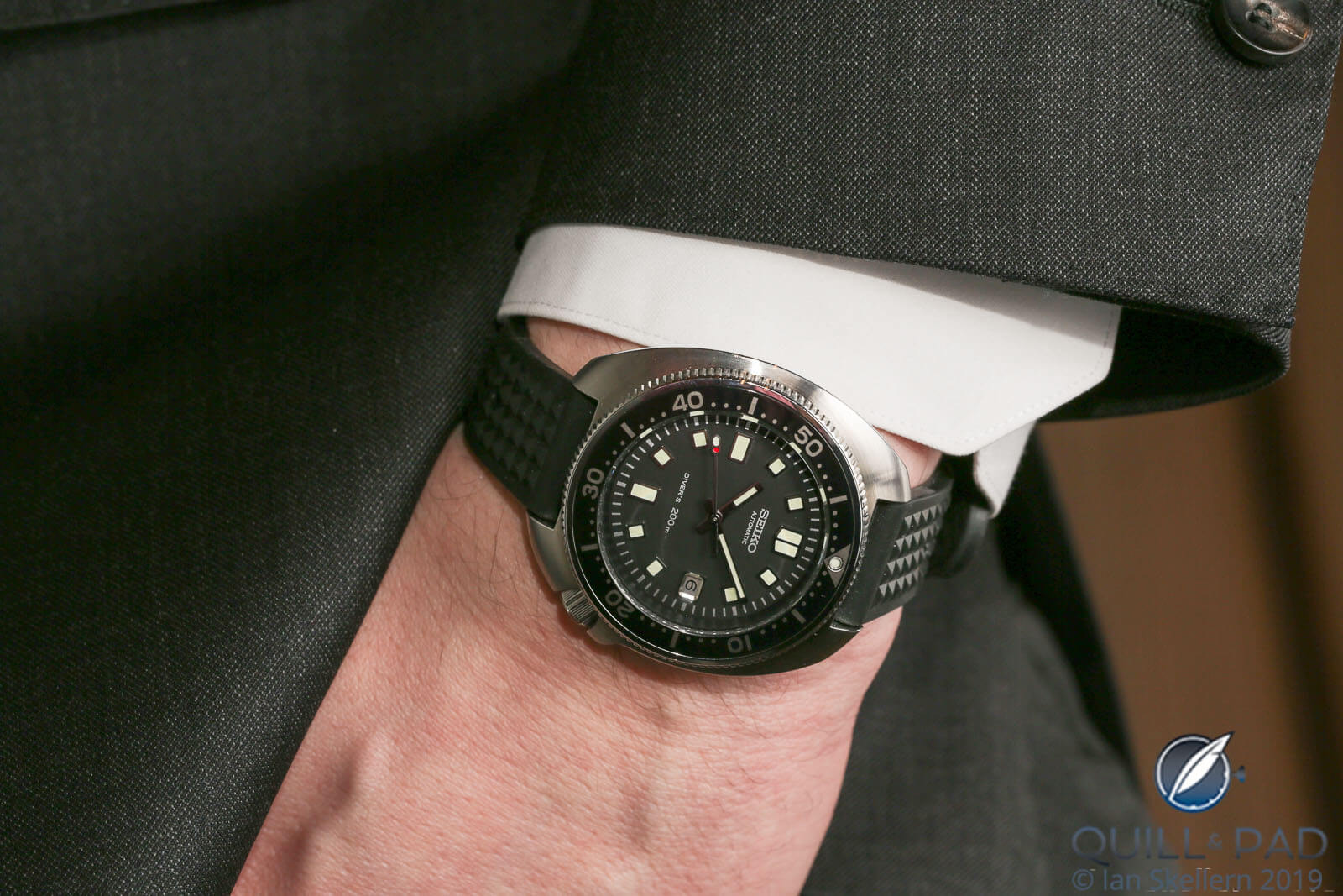 Seiko Prospex 1970 Diver’s Re-Creation Limited Edition wristshot