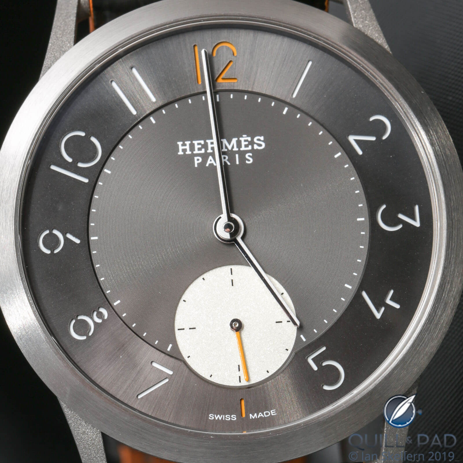Slim D’Hermès Titane dial