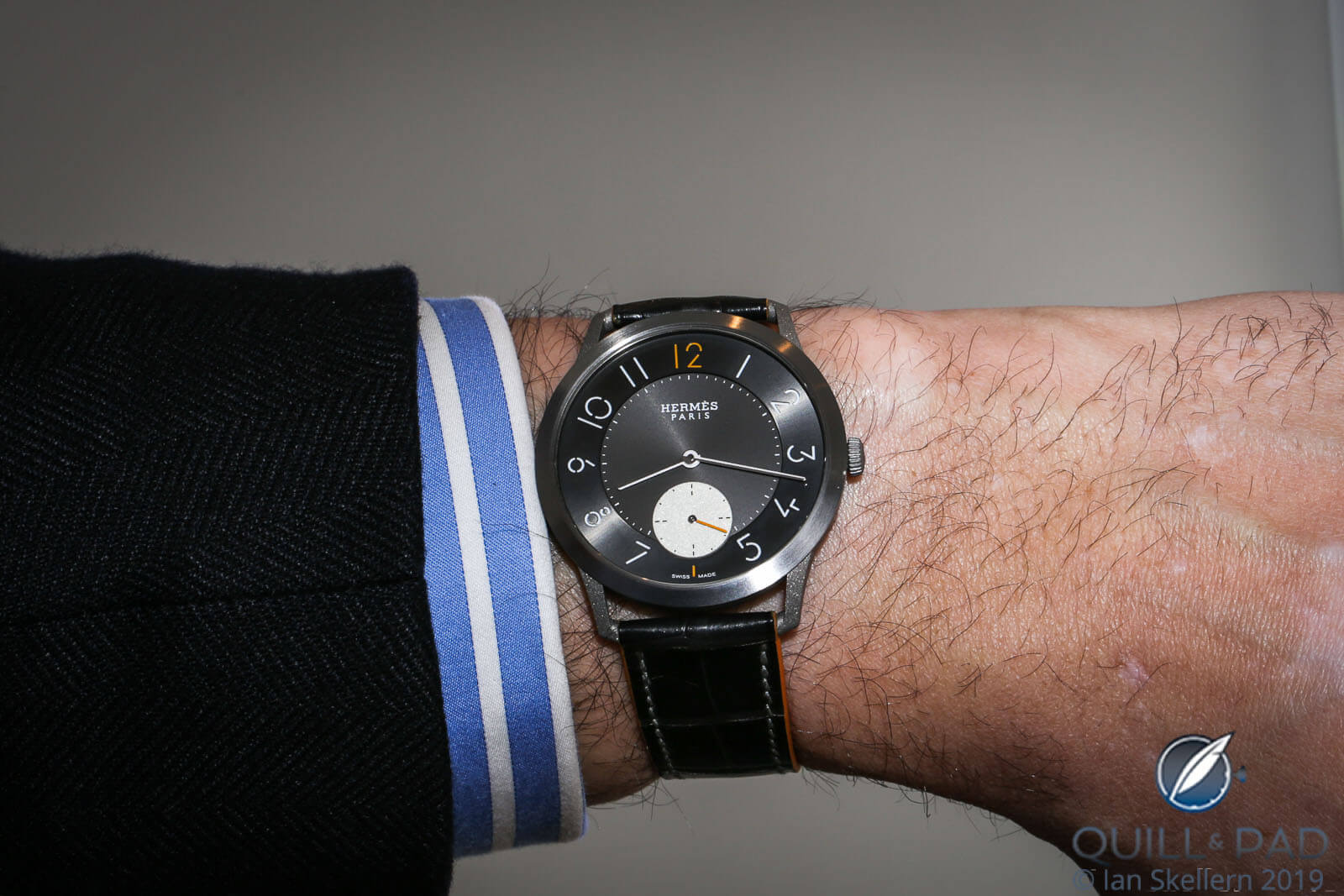 Slim D’Hermès Titane wristshot