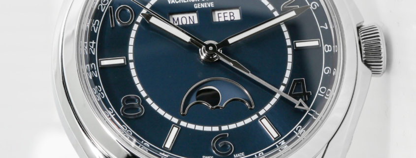Vacheron Constantin FiftySix Blue Complete Calendar