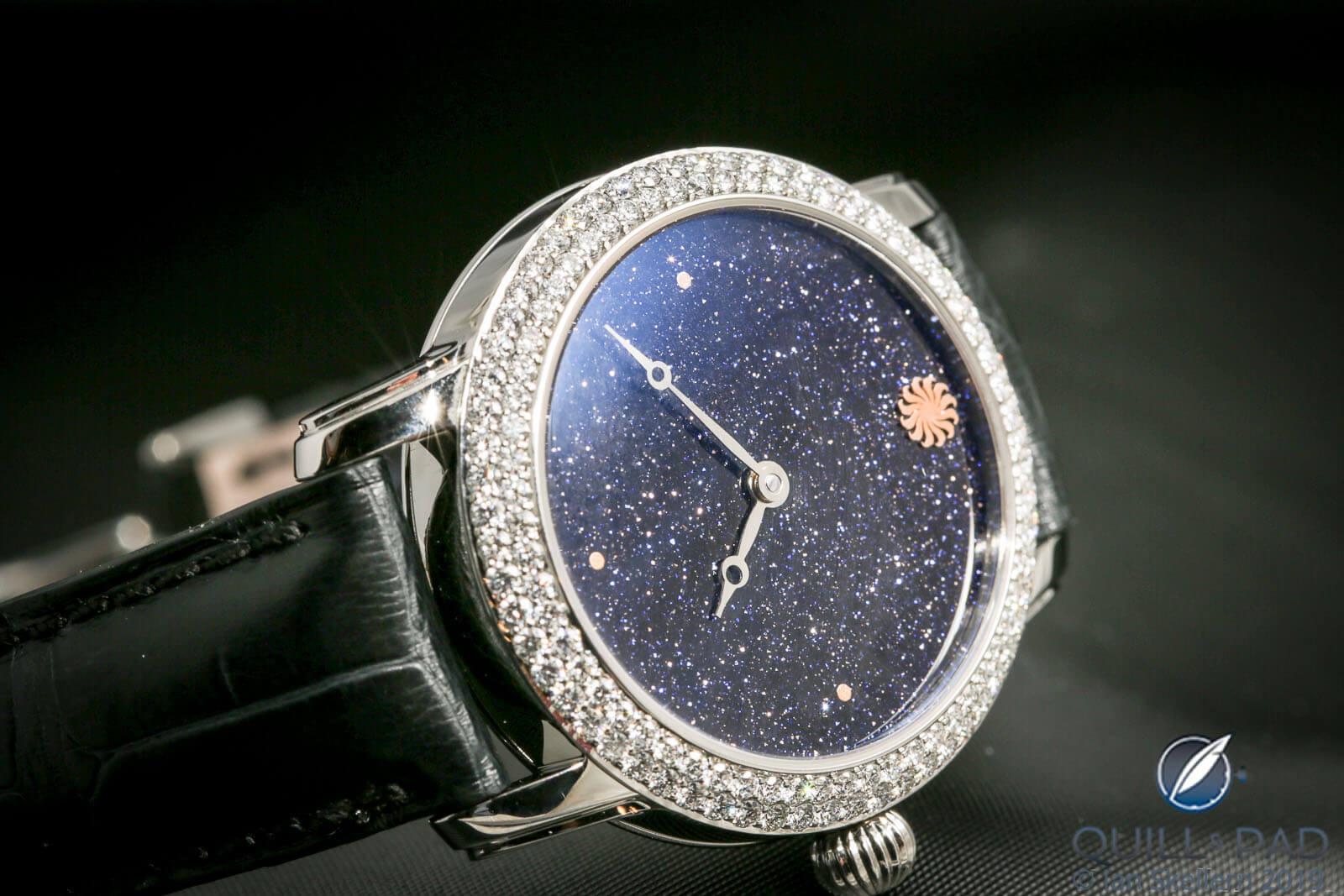 Christiaan van der Klaauw Lady Orion Stardust with aventurine dial